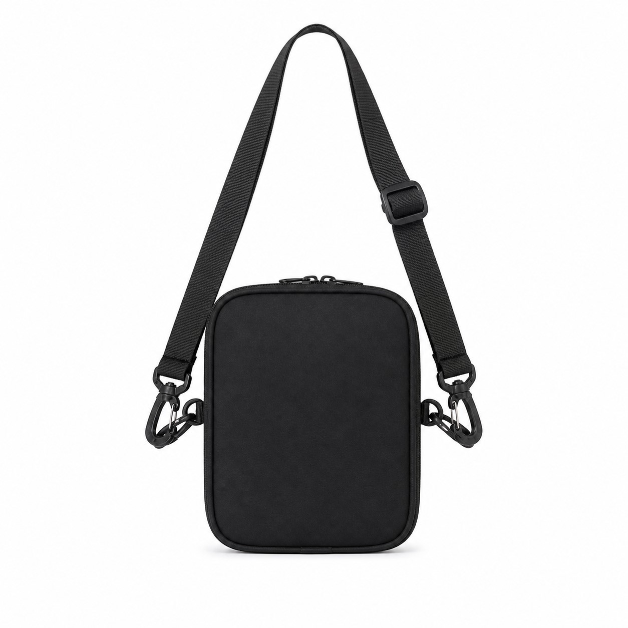 Compact Oxford Crossbody Bag With Clip Strap — view 2