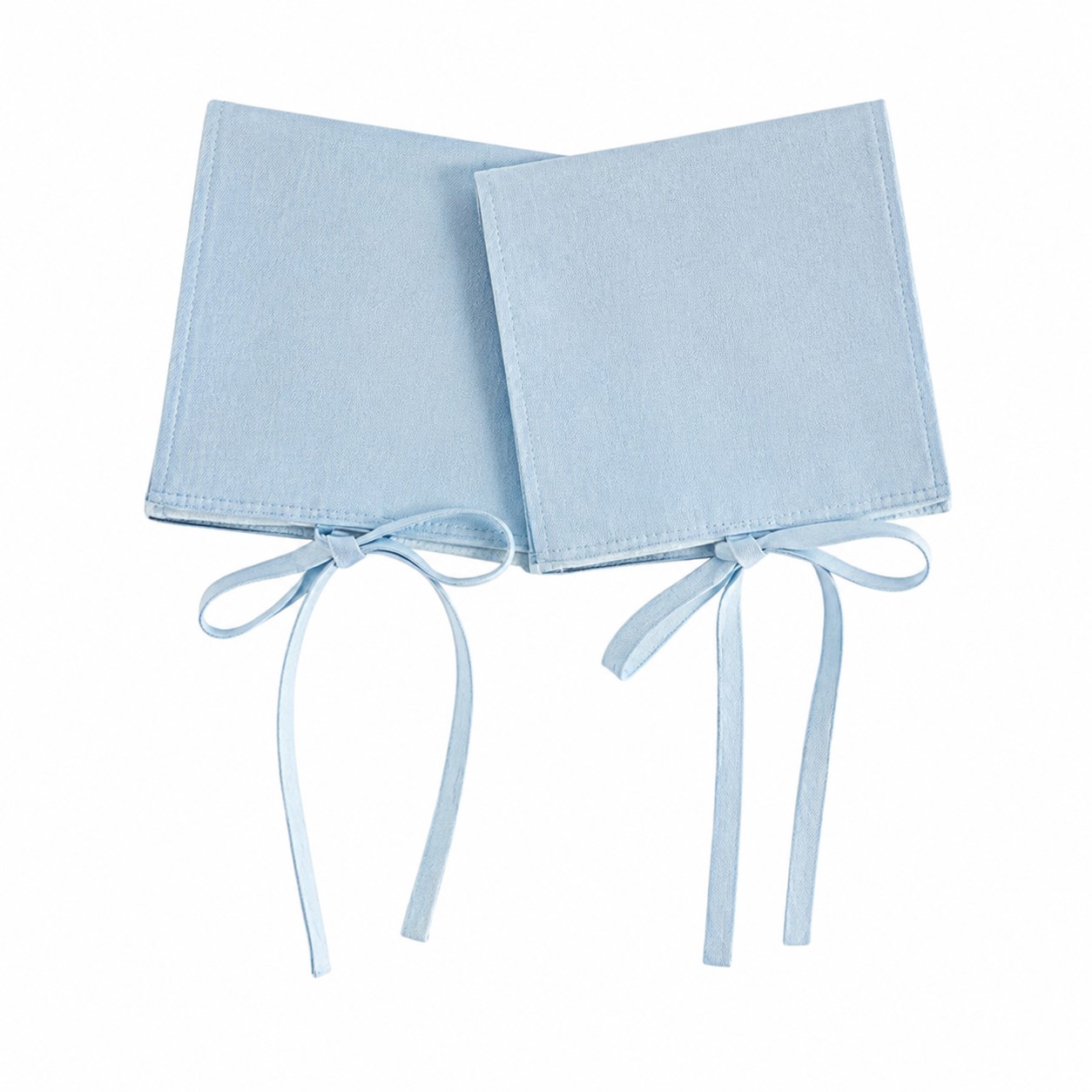 Microfiber Jewelry Pouch With Ribbon Closure — view 2