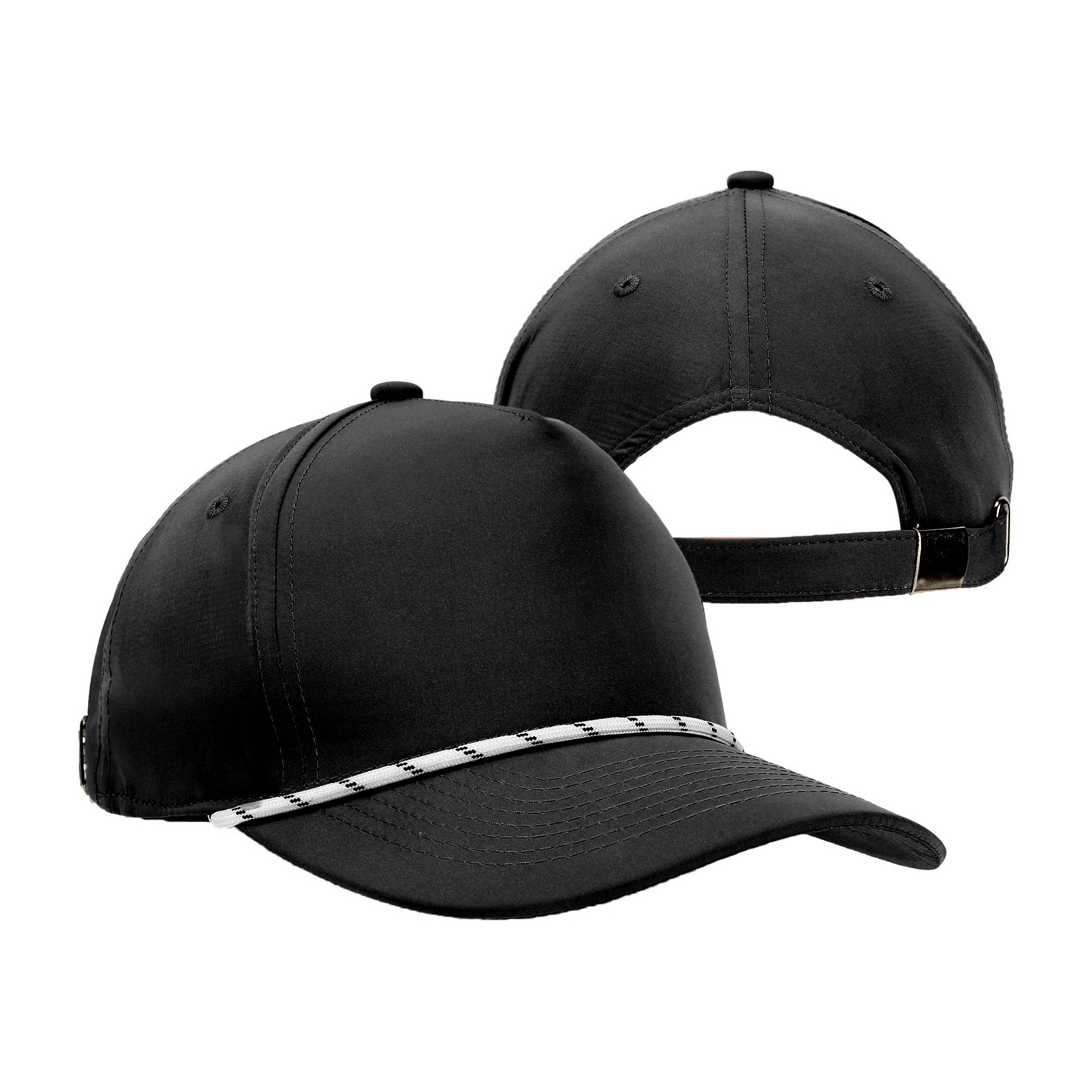 Polyester Adjustable Metal Buckle Cap — view 2