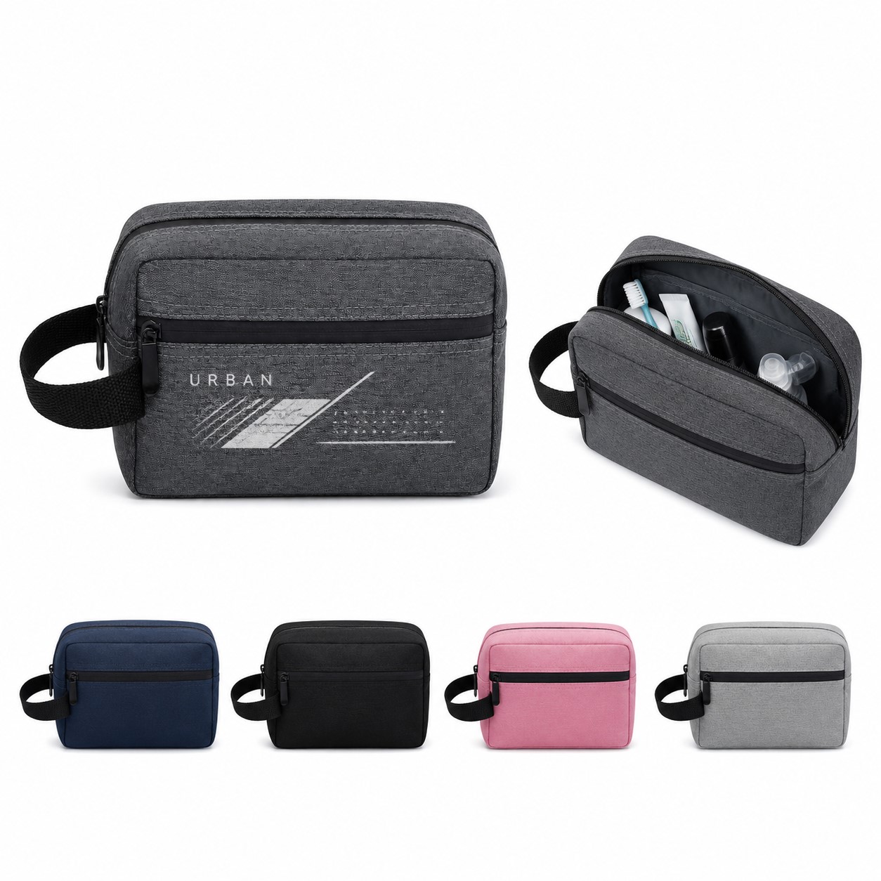Canvas Hanging Travel Organizer Bag