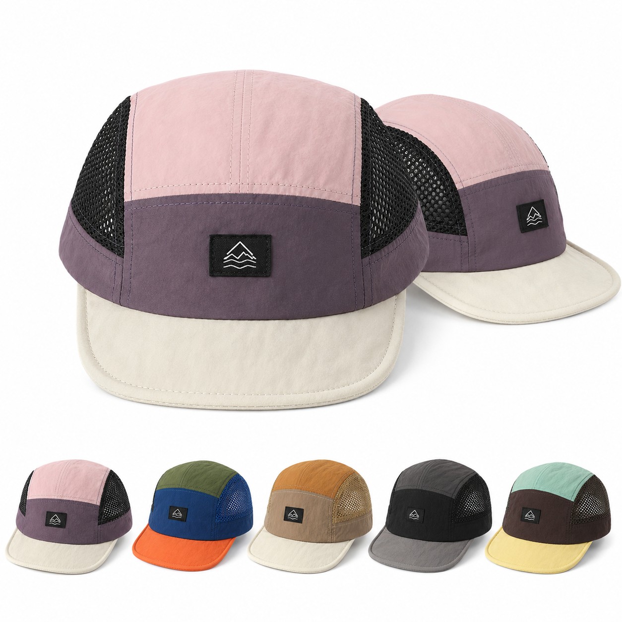 Polyester Mesh Panel Baseball Cap