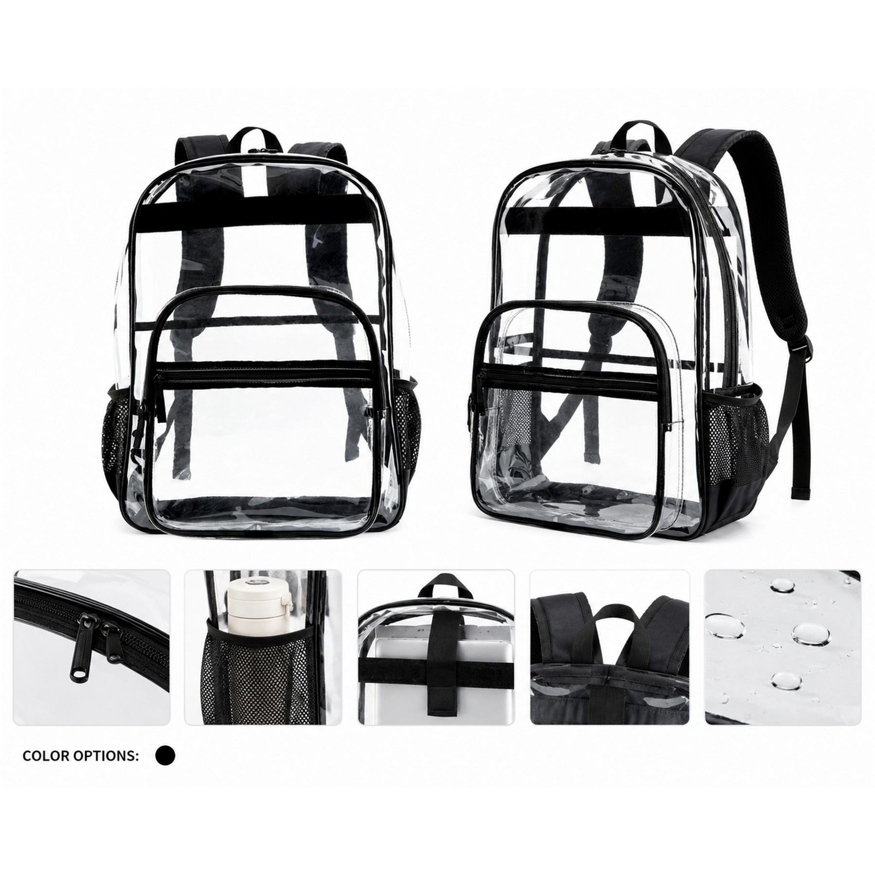 PVC 13" Backpack