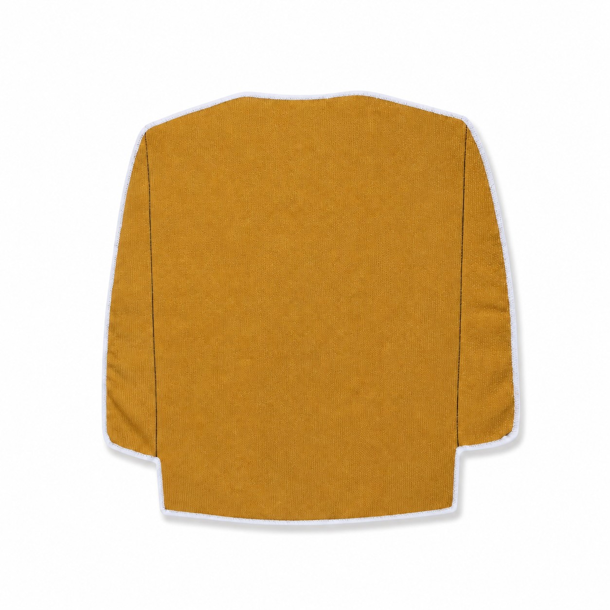 Jersey Shaped Microfiber Rally Towel — Bronze Gold