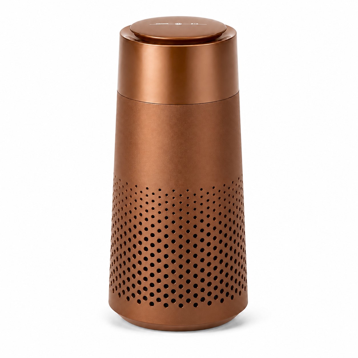 Portable HEPA Car Air Purifier — Copper Brown