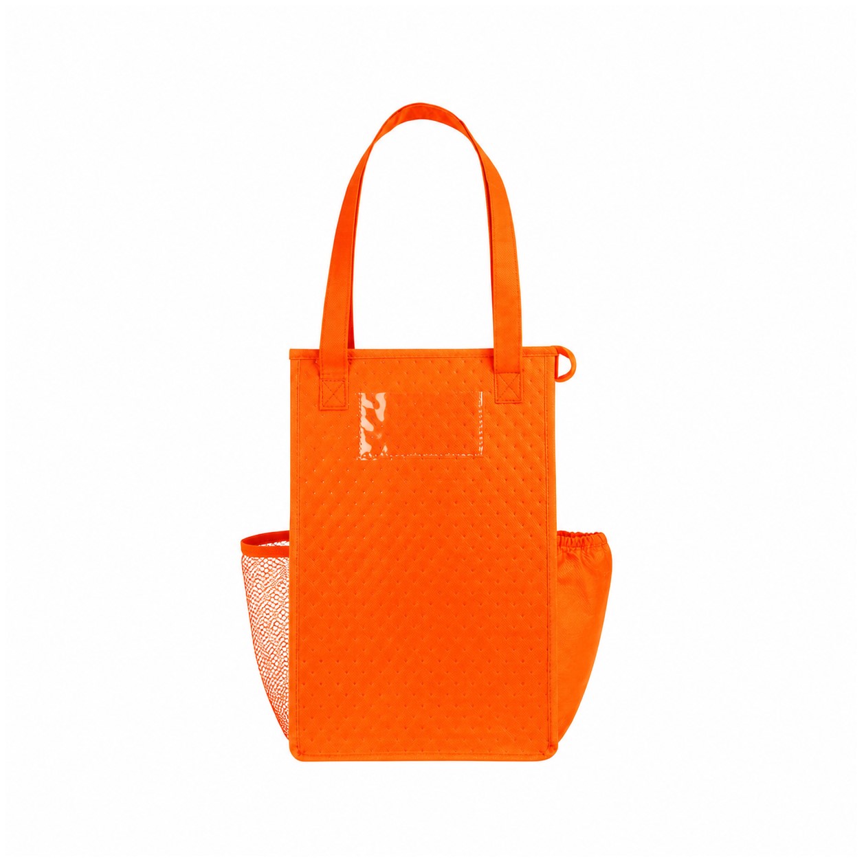 Reinforced Handles 9" Tote Bag — Orange