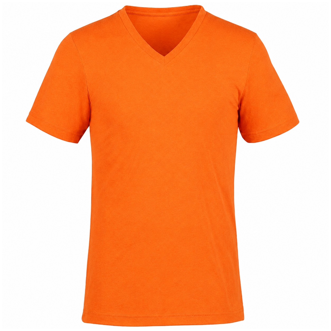 Men's UPF Stretch Half Zip Pullover — Orange