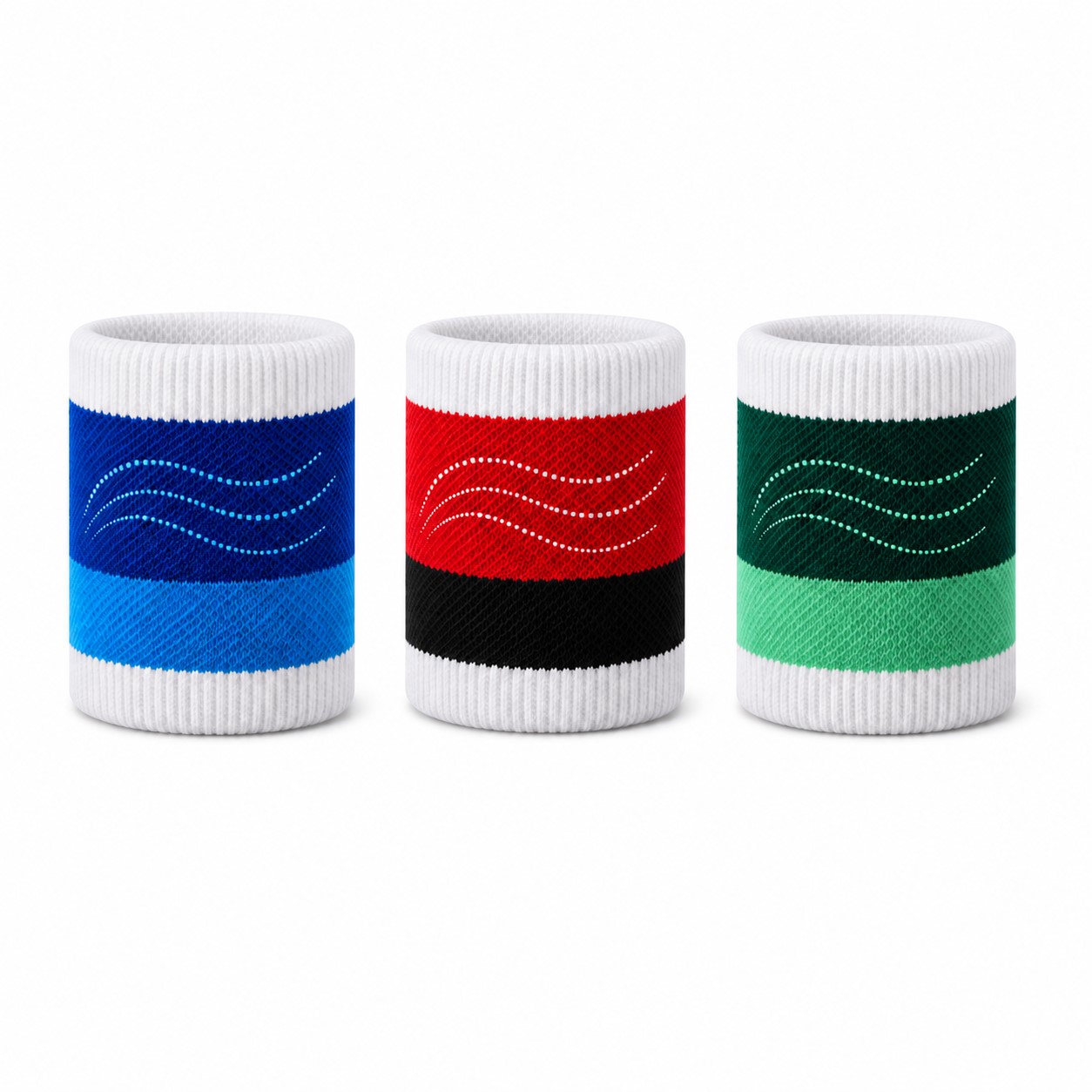Elastic Polyester Terry Sports Wristband
