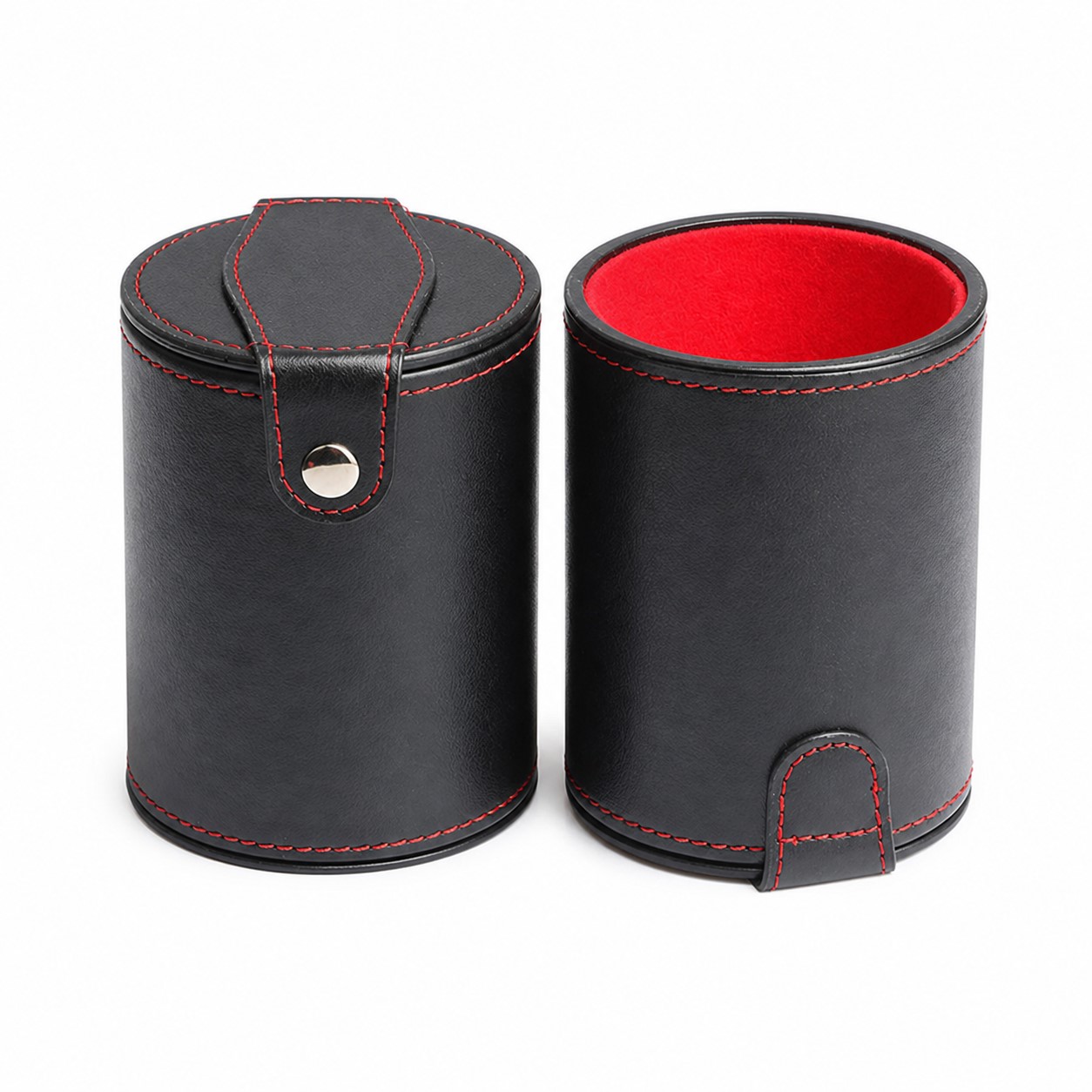 PU Dice Cup Set With Felt Lining — view 2