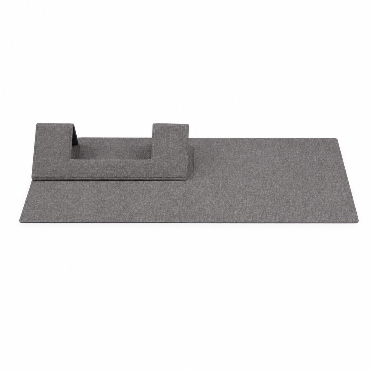 Foldable PU Laptop Stand And Mouse Pad — view 2
