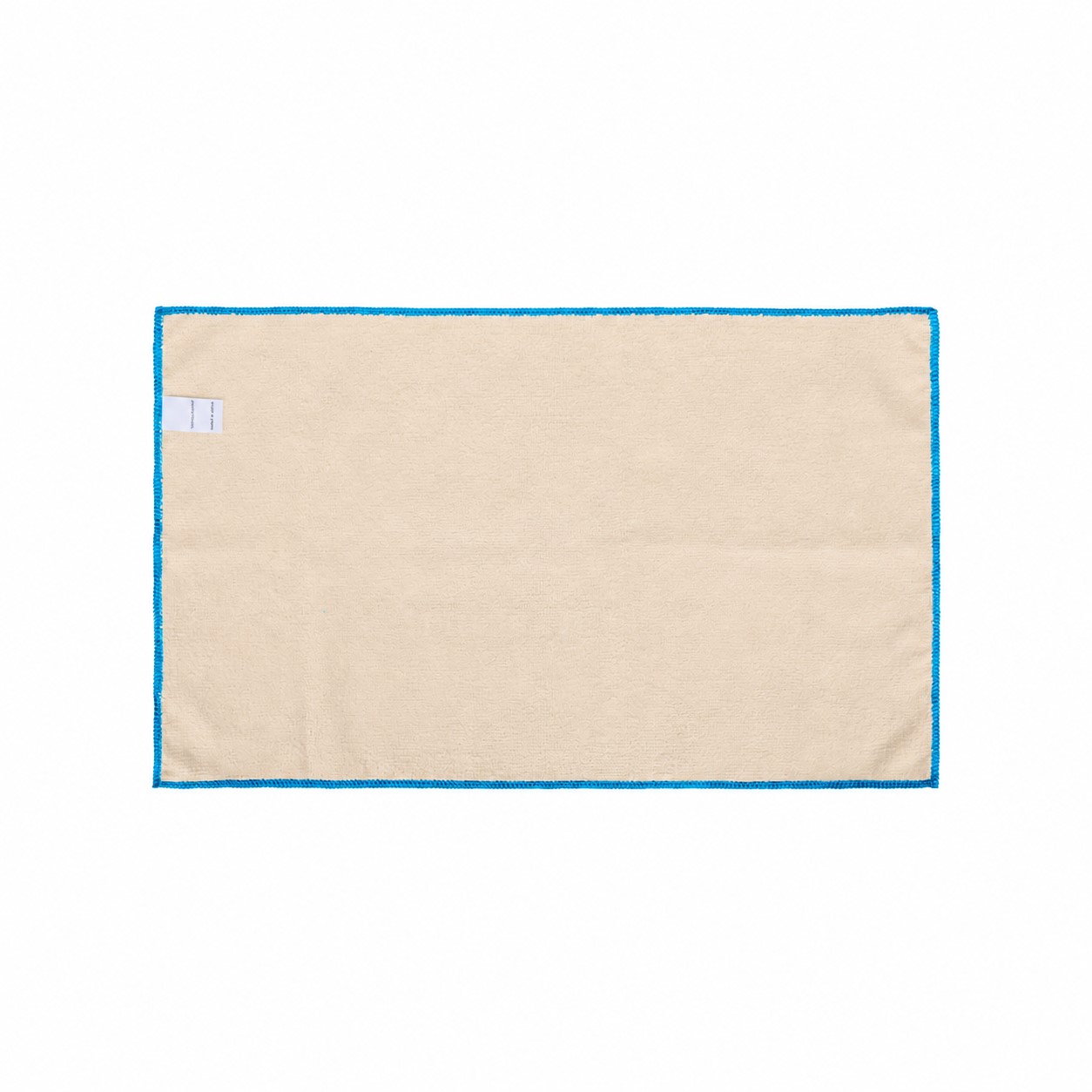 Microfiber Rally Towel With Stitched Edge — Beige