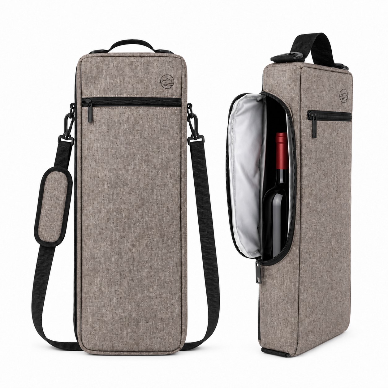 Oxford Golf Bottle Cooler Shoulder Bag