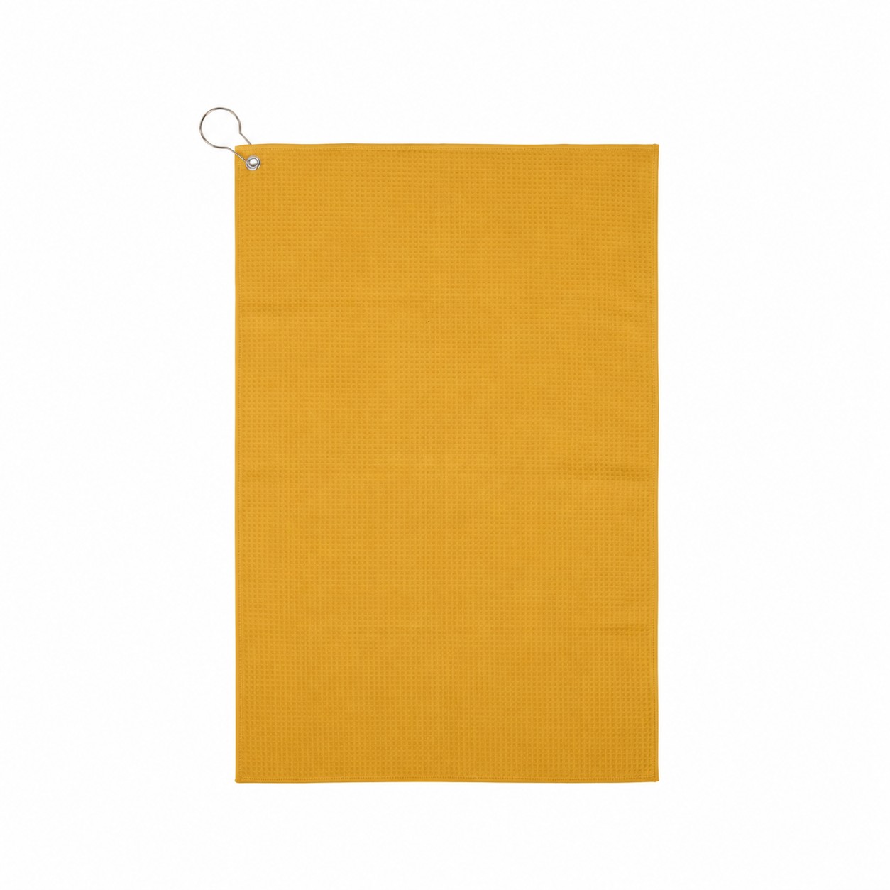 16" Waffle Golf Towel — Gold