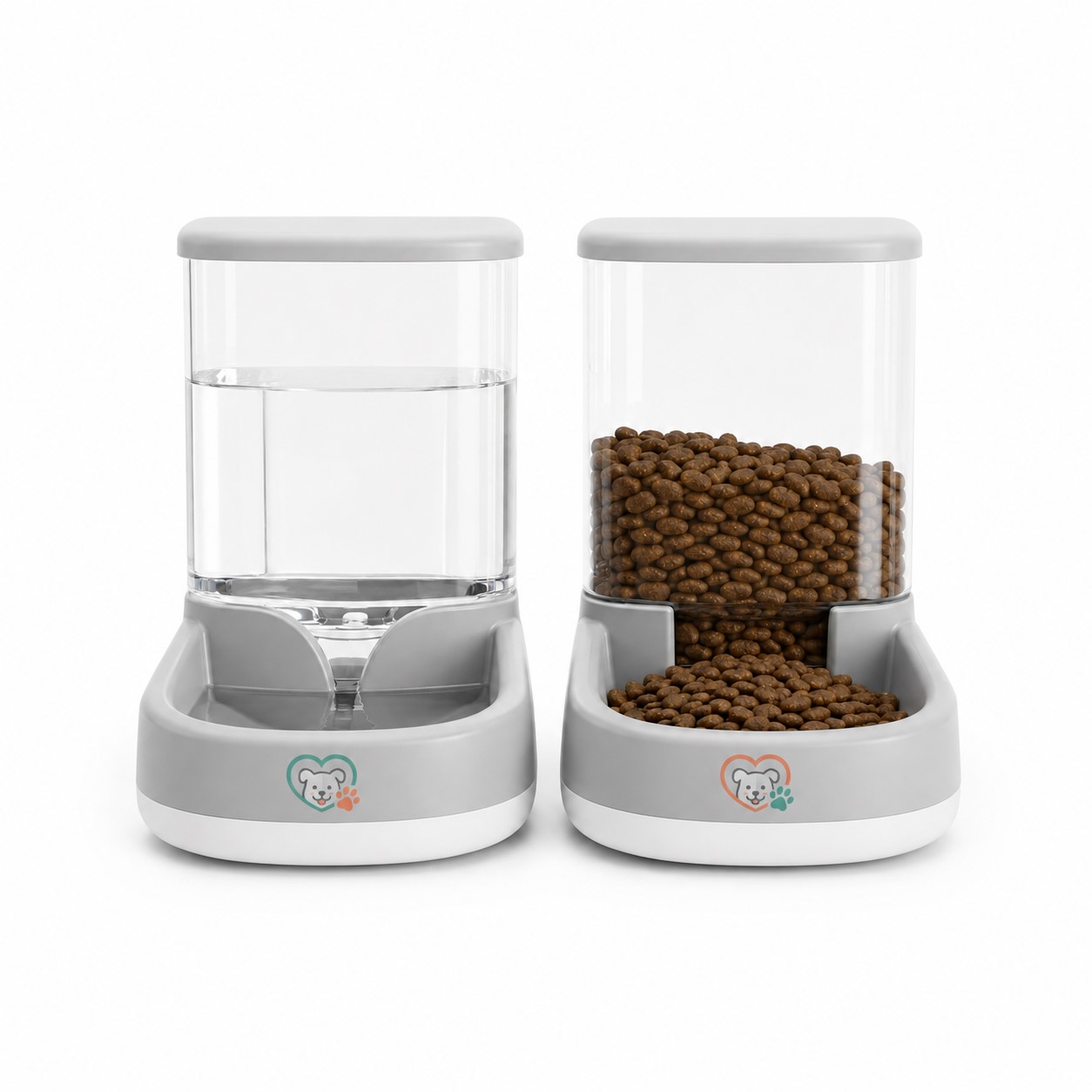 Polypropylene Automatic Pet Feeder Waterer Set