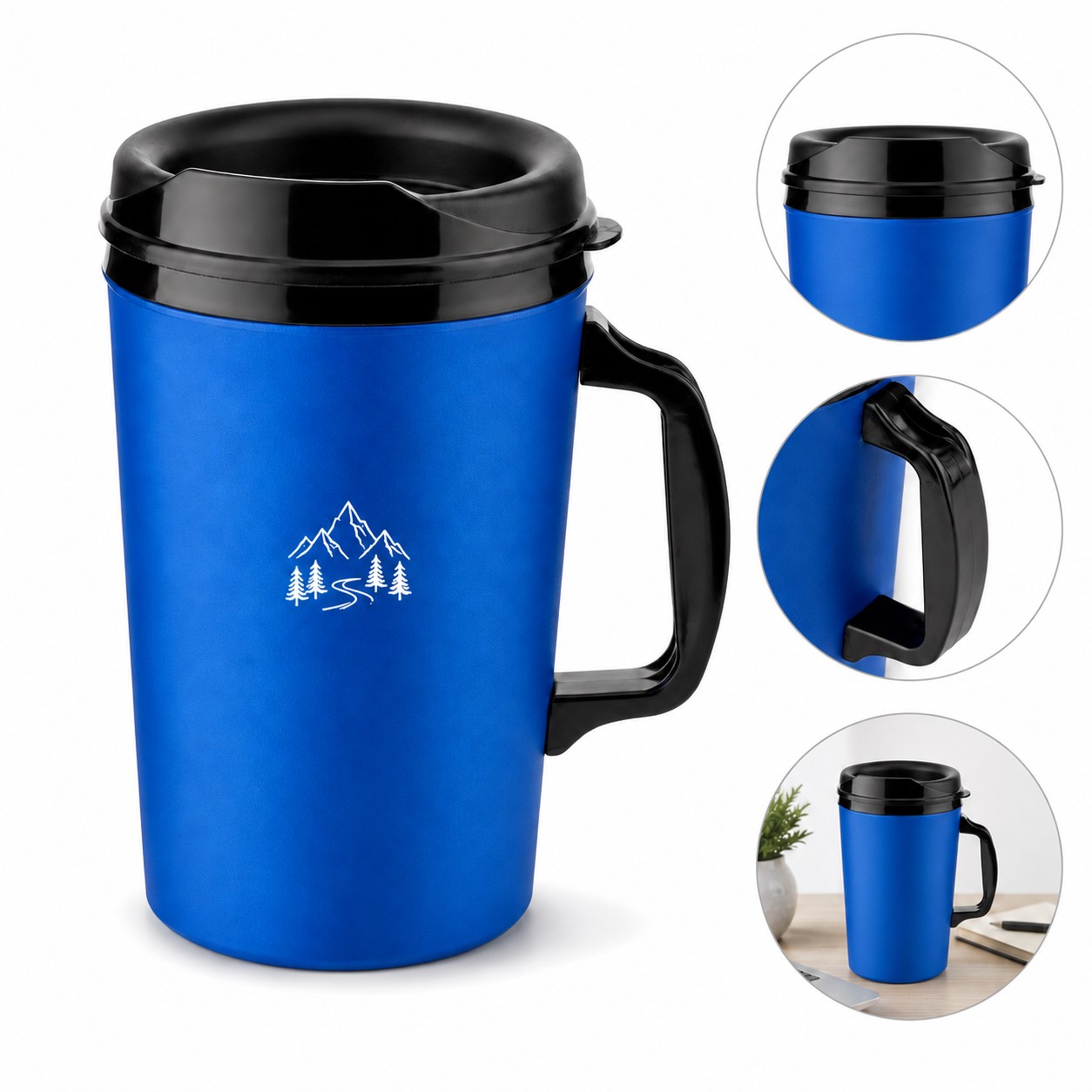 Large Stainless Steel Insulated Beverage Mug