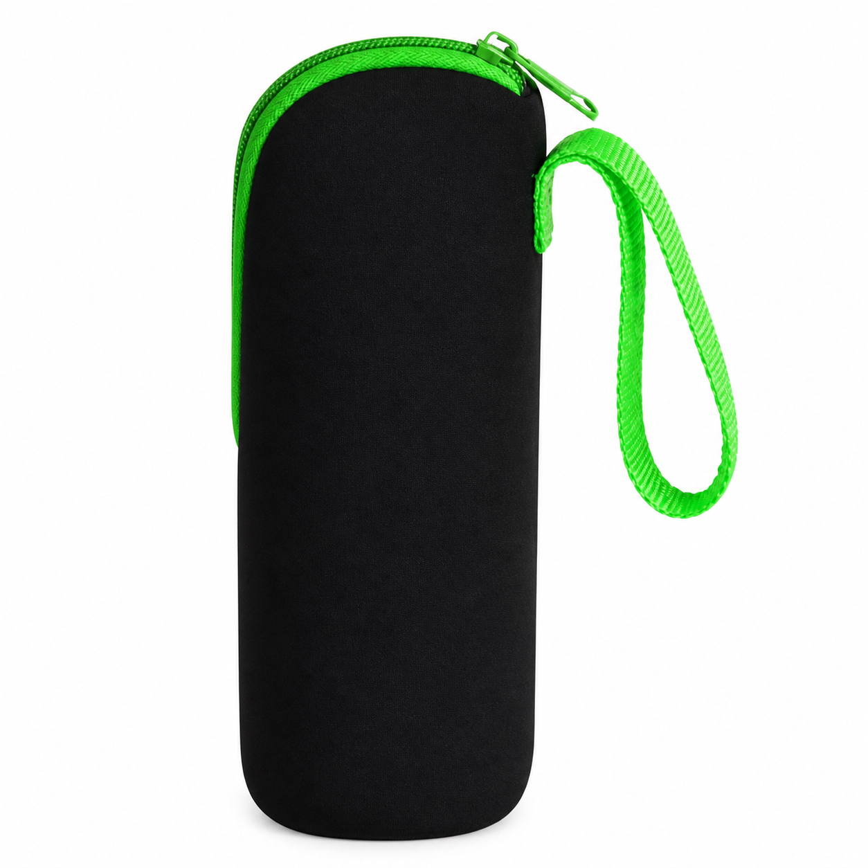 Upright Neoprene Pencil Case With Wrist Strap — view 2