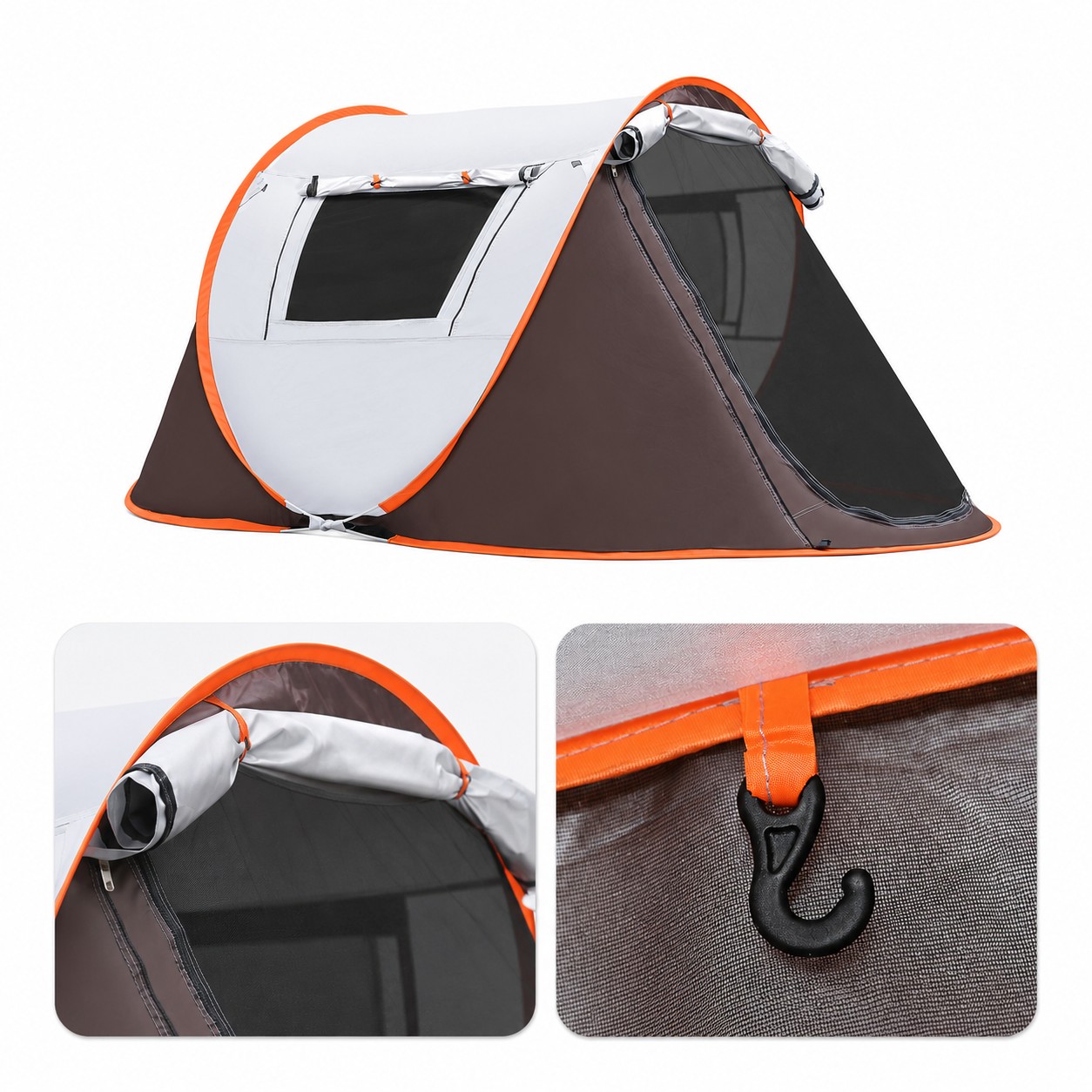 Pop Up Polyester Camping Tent