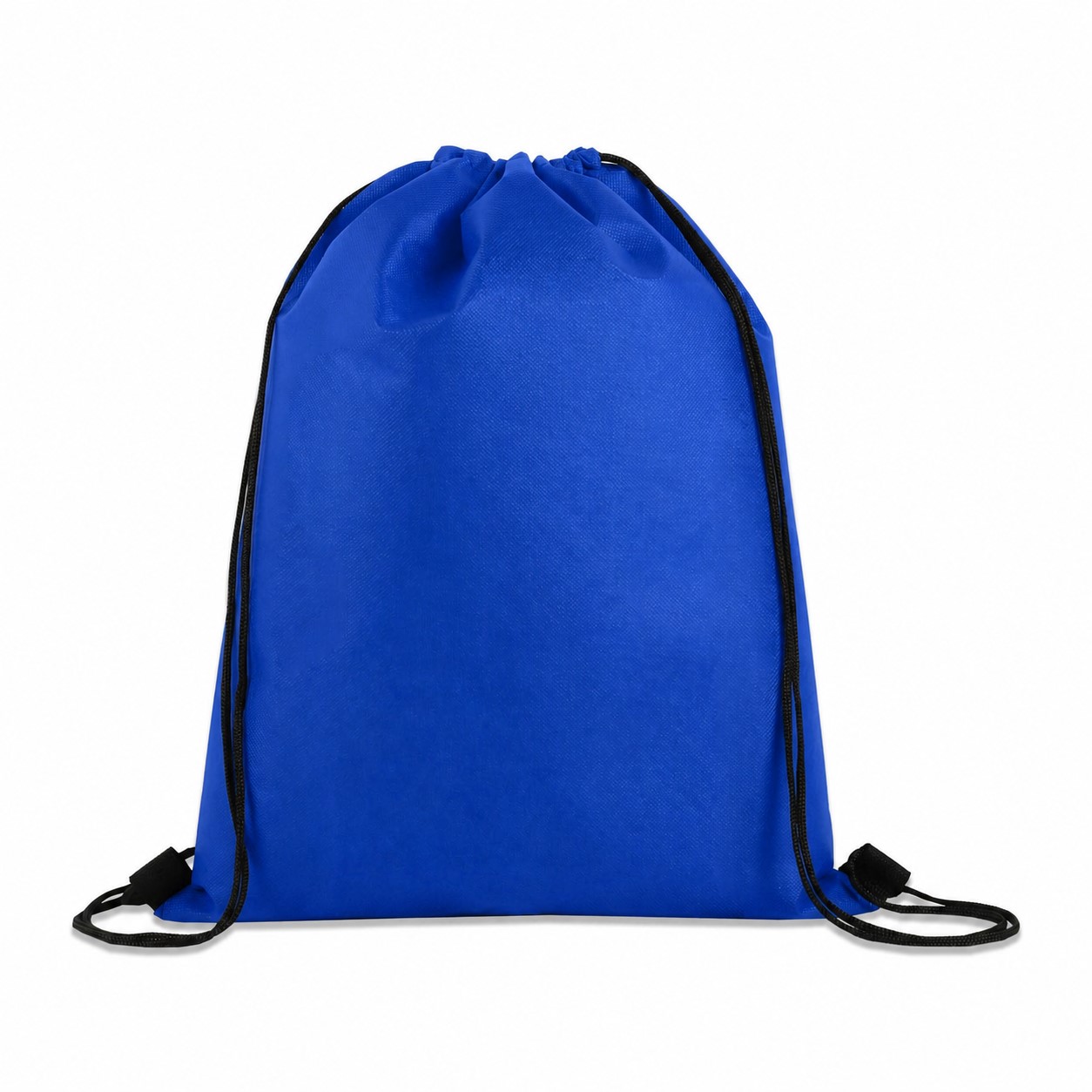 Large Non-Woven Drawstring Cinch Backpack — Royal Blue