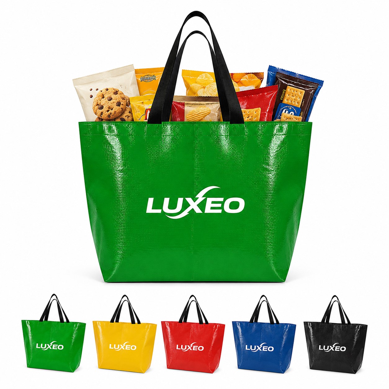130 GSM Laminated Woven PP Shopping Bag