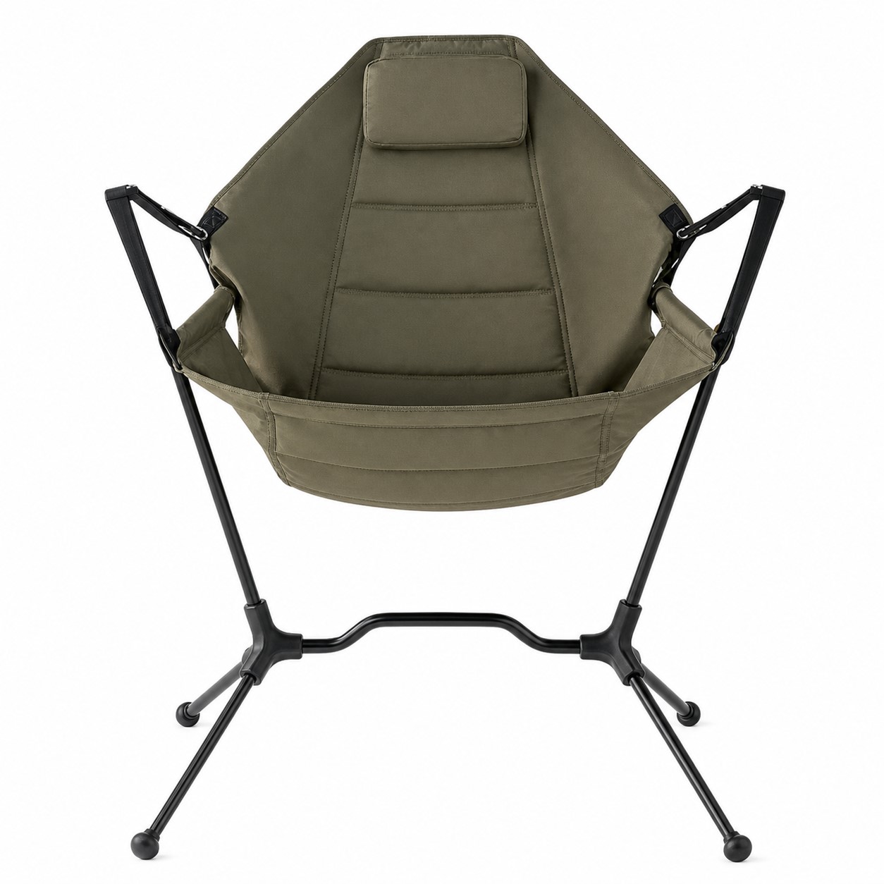 Suspended Polyester Folding Rocking Chair — view 2