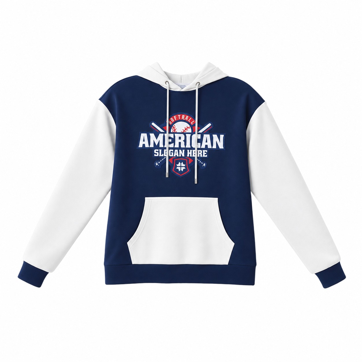 Composite Cotton Athletic Fit Hoodie — White