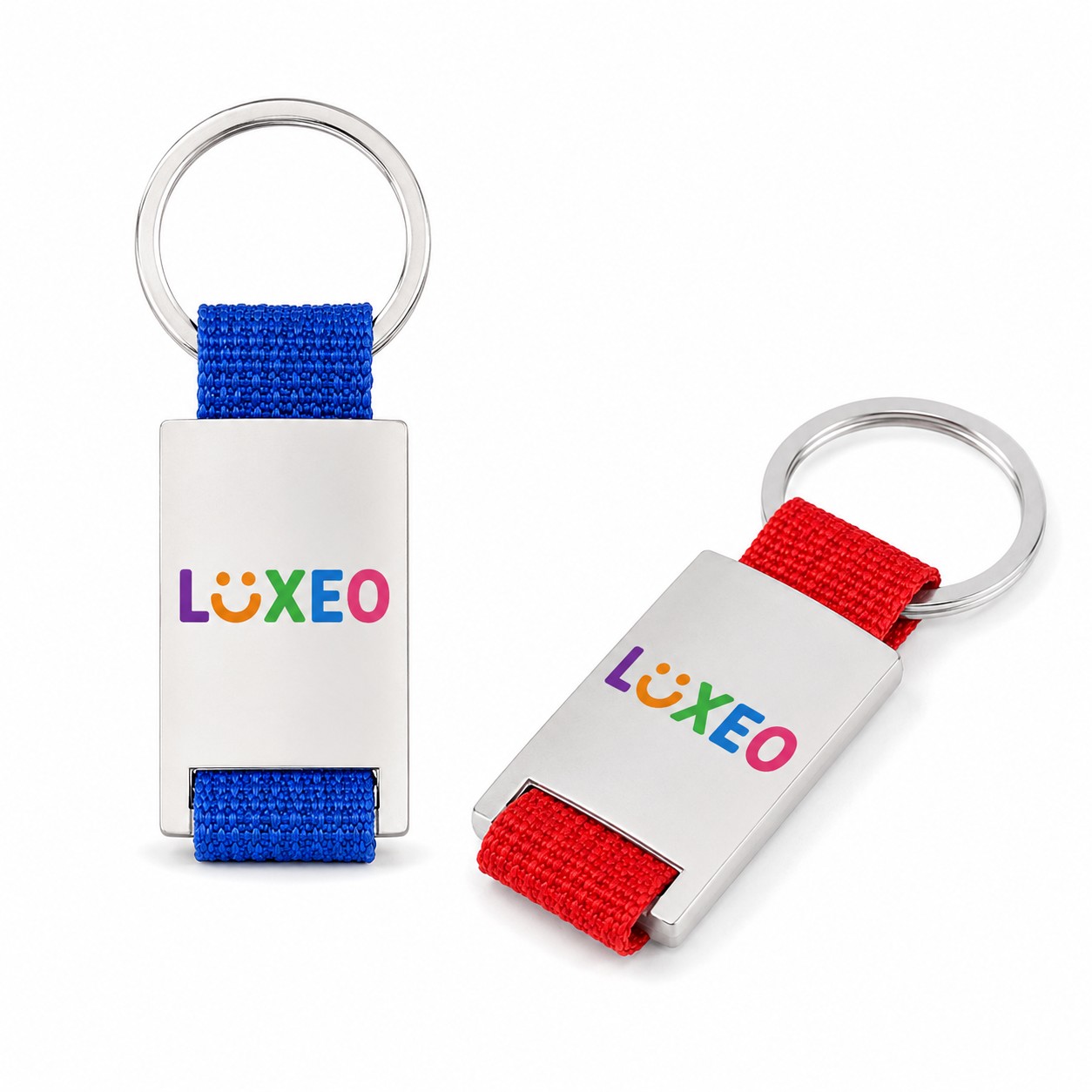 Zinc Alloy Woven Strap Keychain