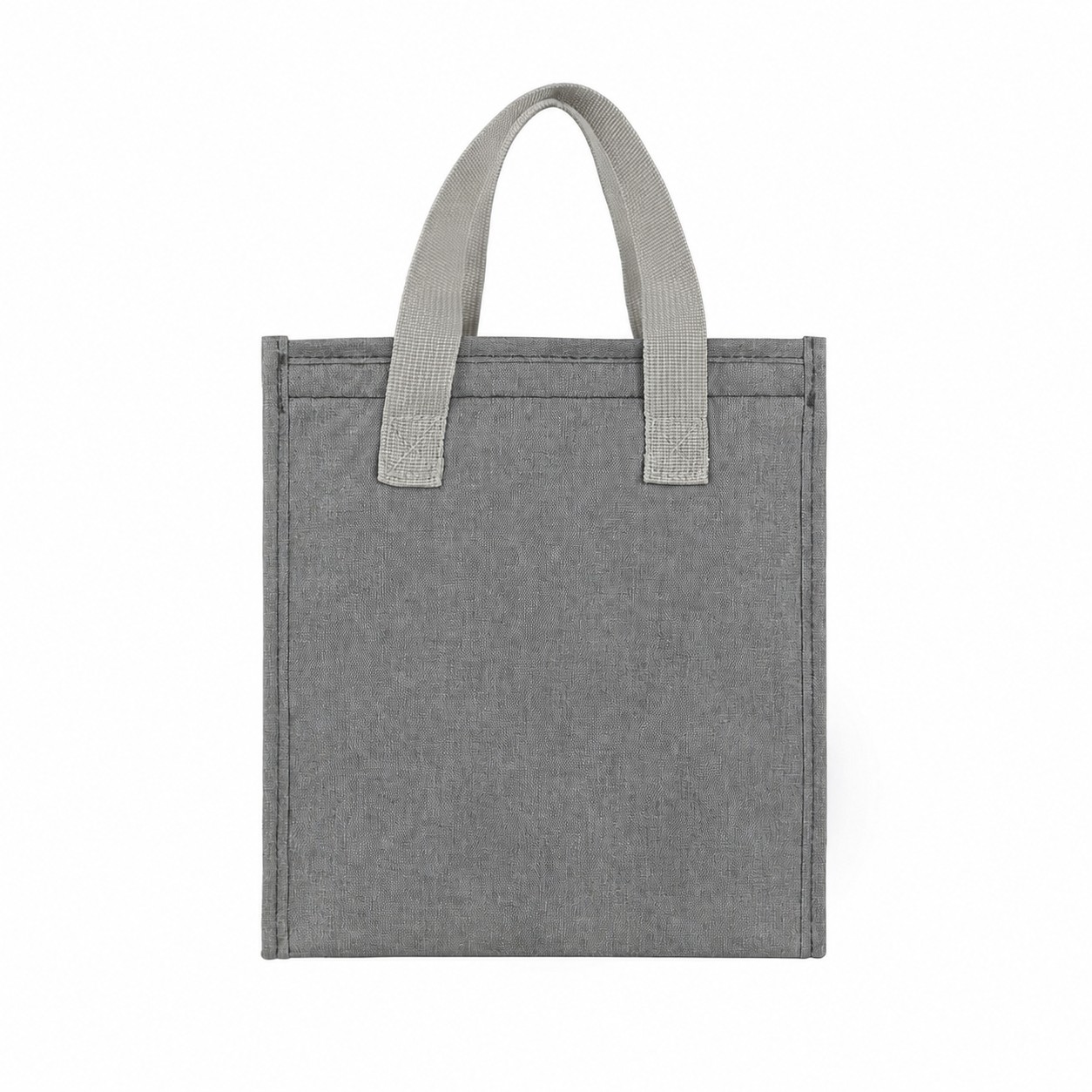 Insulated Lunch Tote Bag — Gray