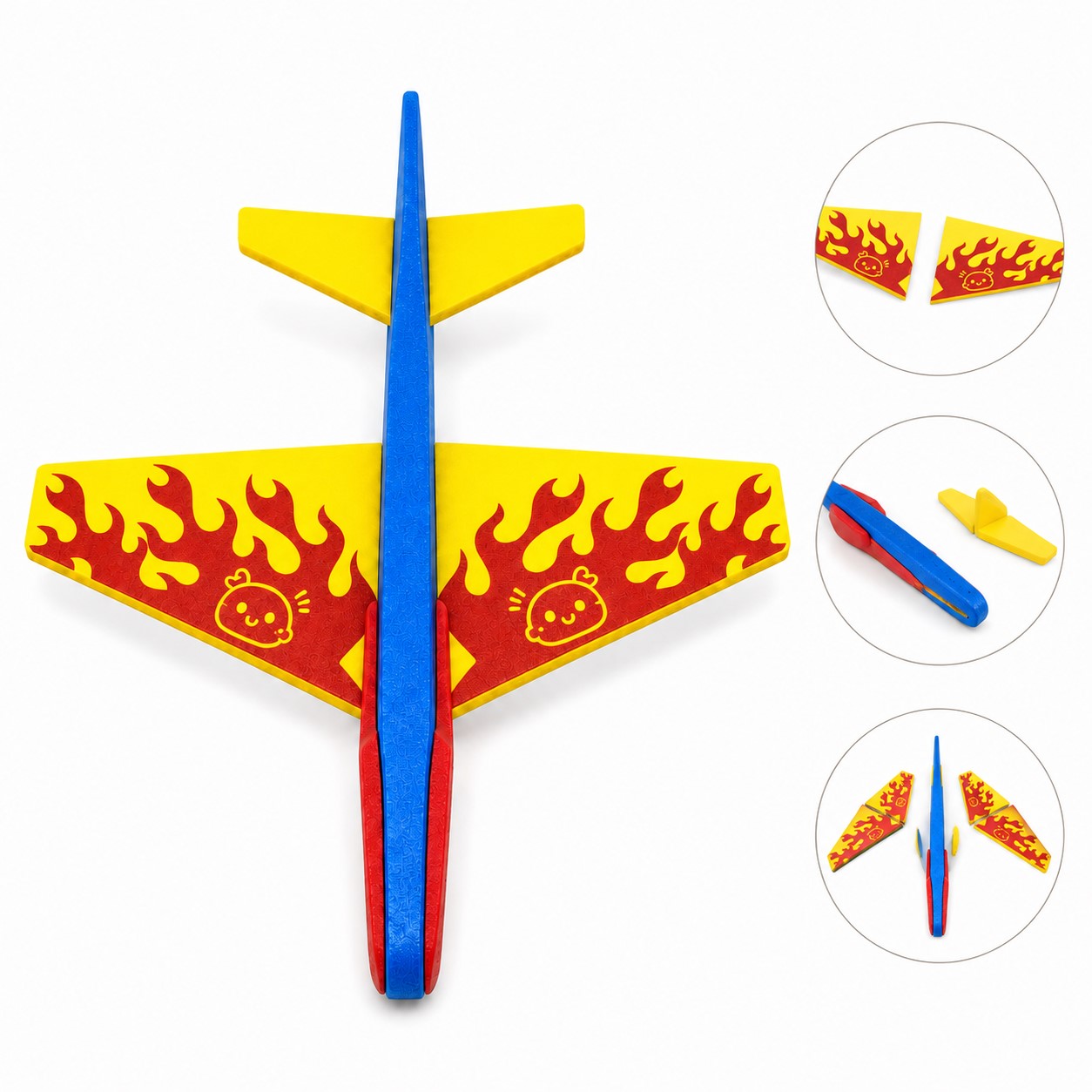 Buildable ABS Airplane Puzzle Toy