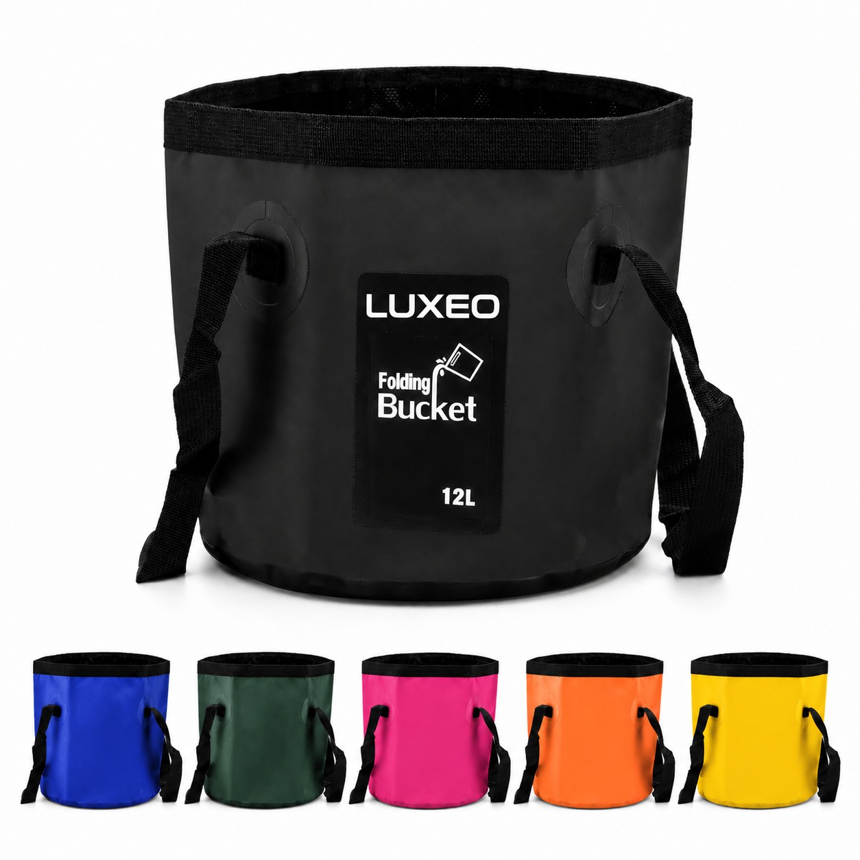 Waterproof Three Gallon Collapsible Bucket