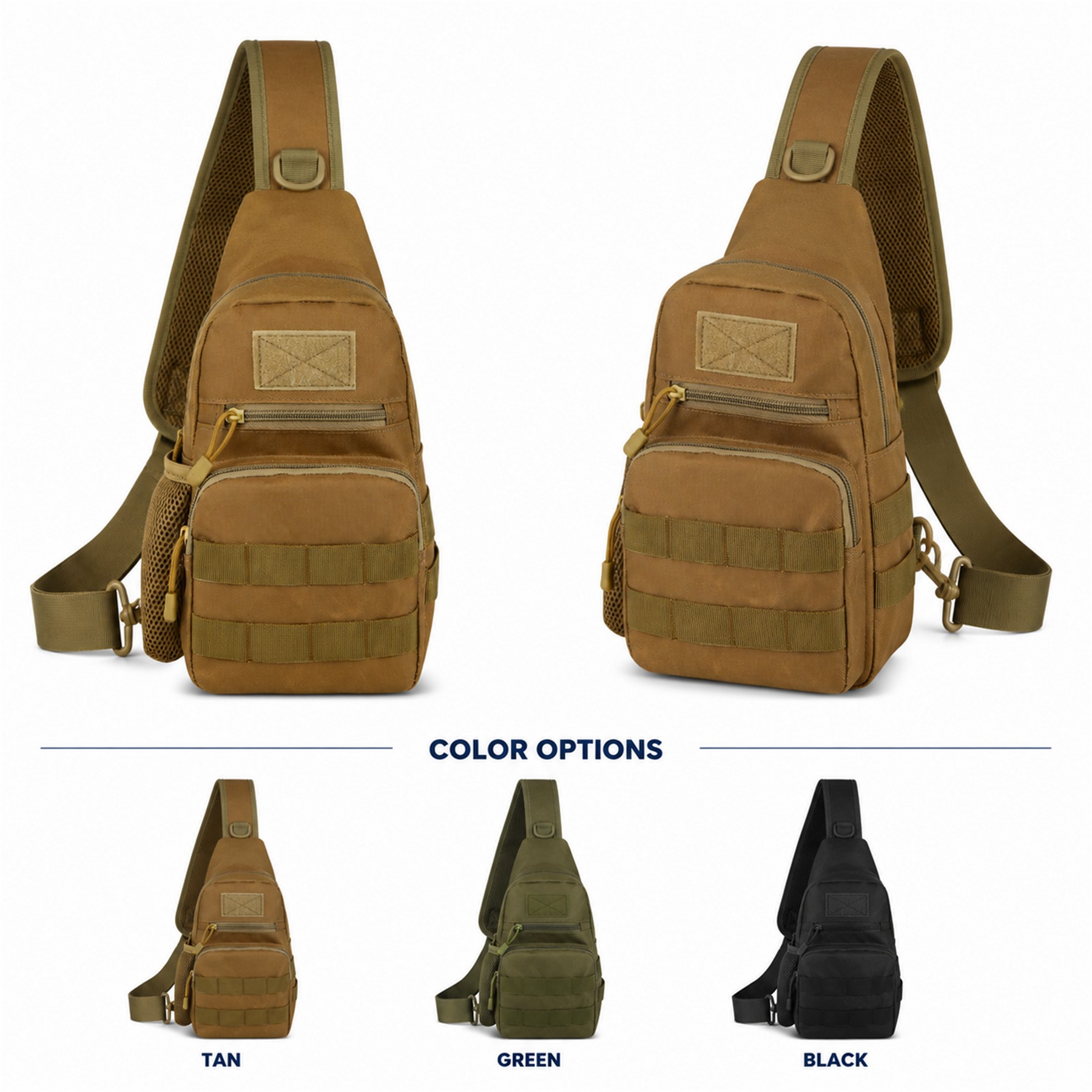 800D Oxford Crossbody Sling Bag