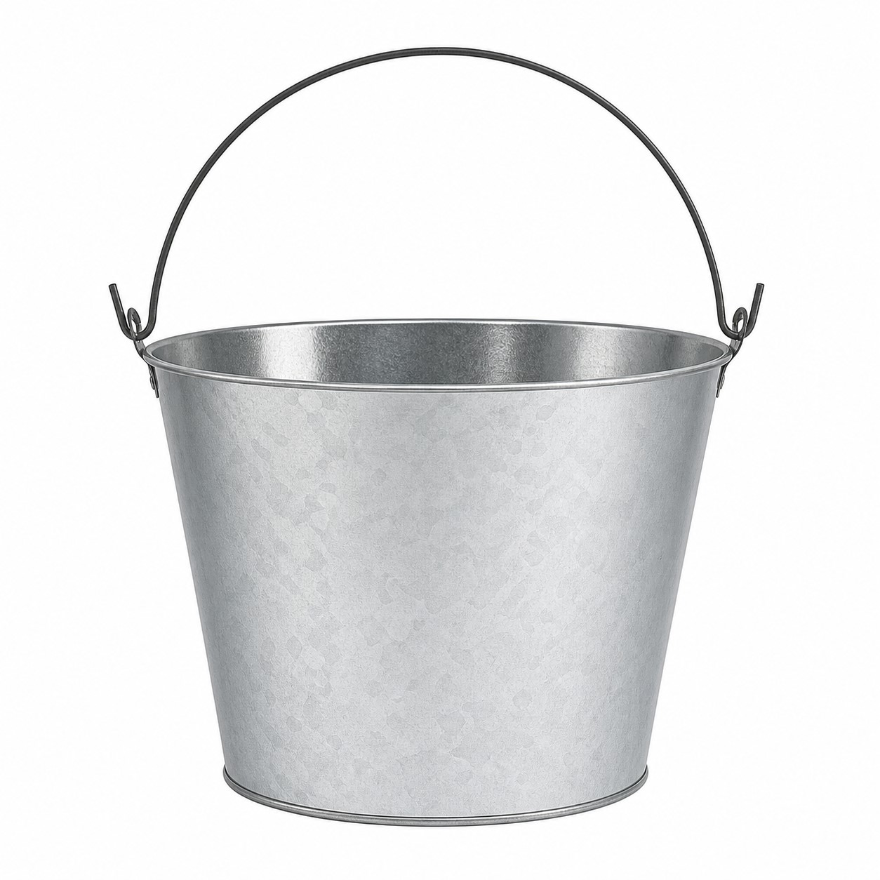 Large Polypropylene Ice Bucket With Swing Handle — view 2