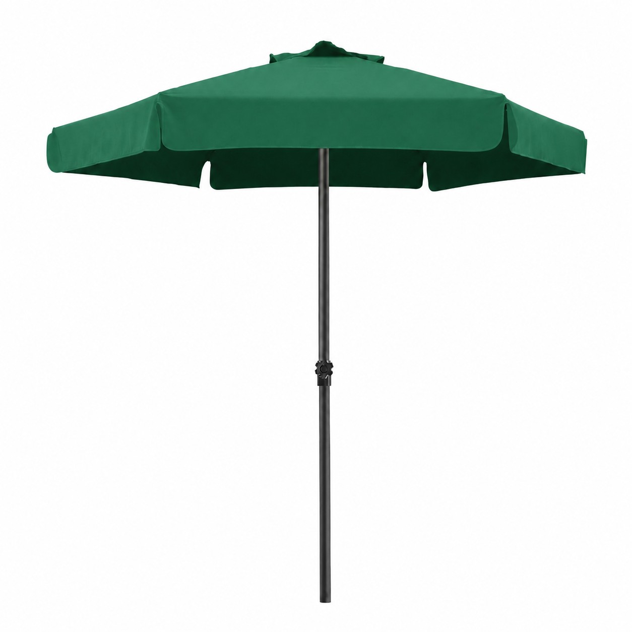 Portable Aluminum Market Umbrella — Green