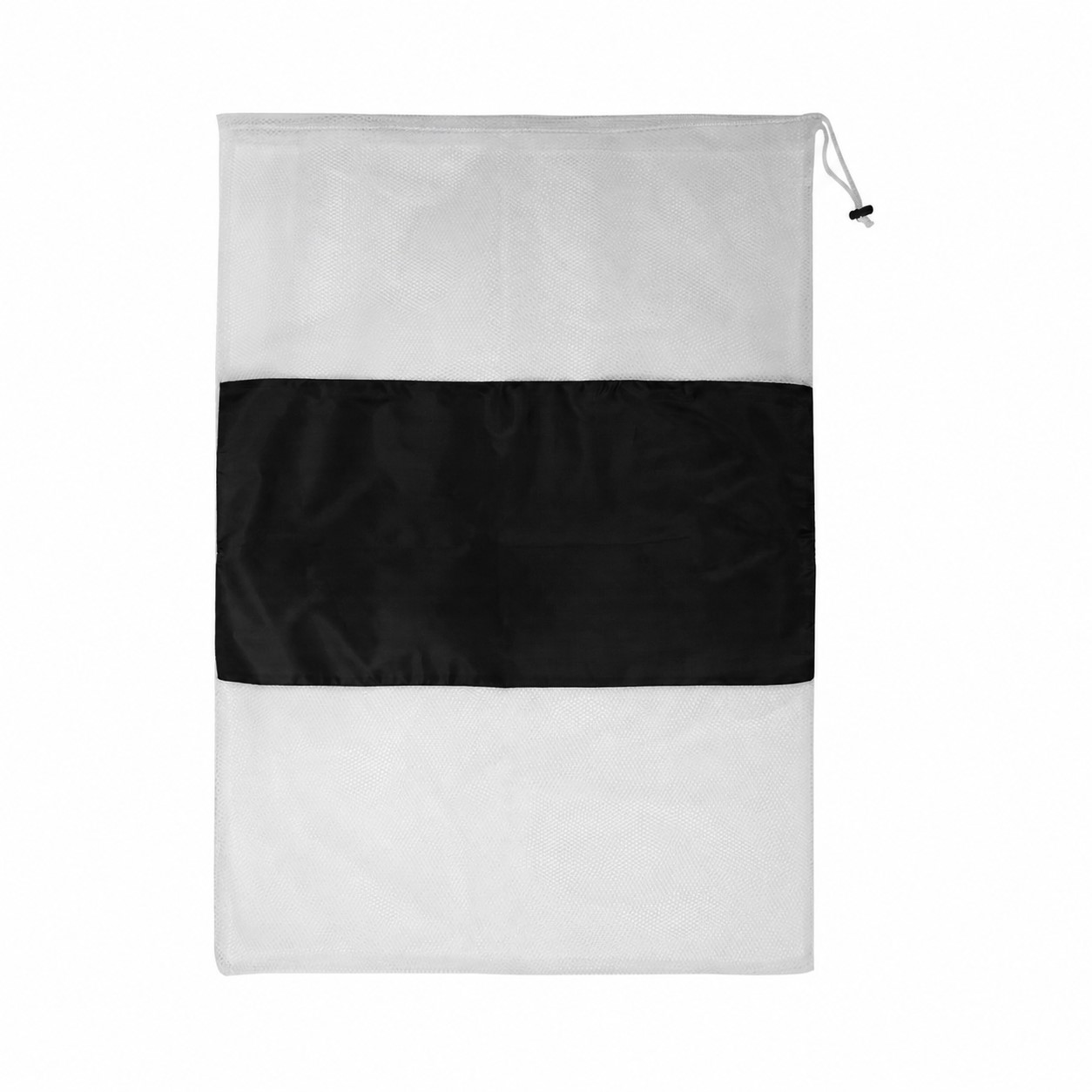 210D Polyester Mesh Laundry Bag — Black