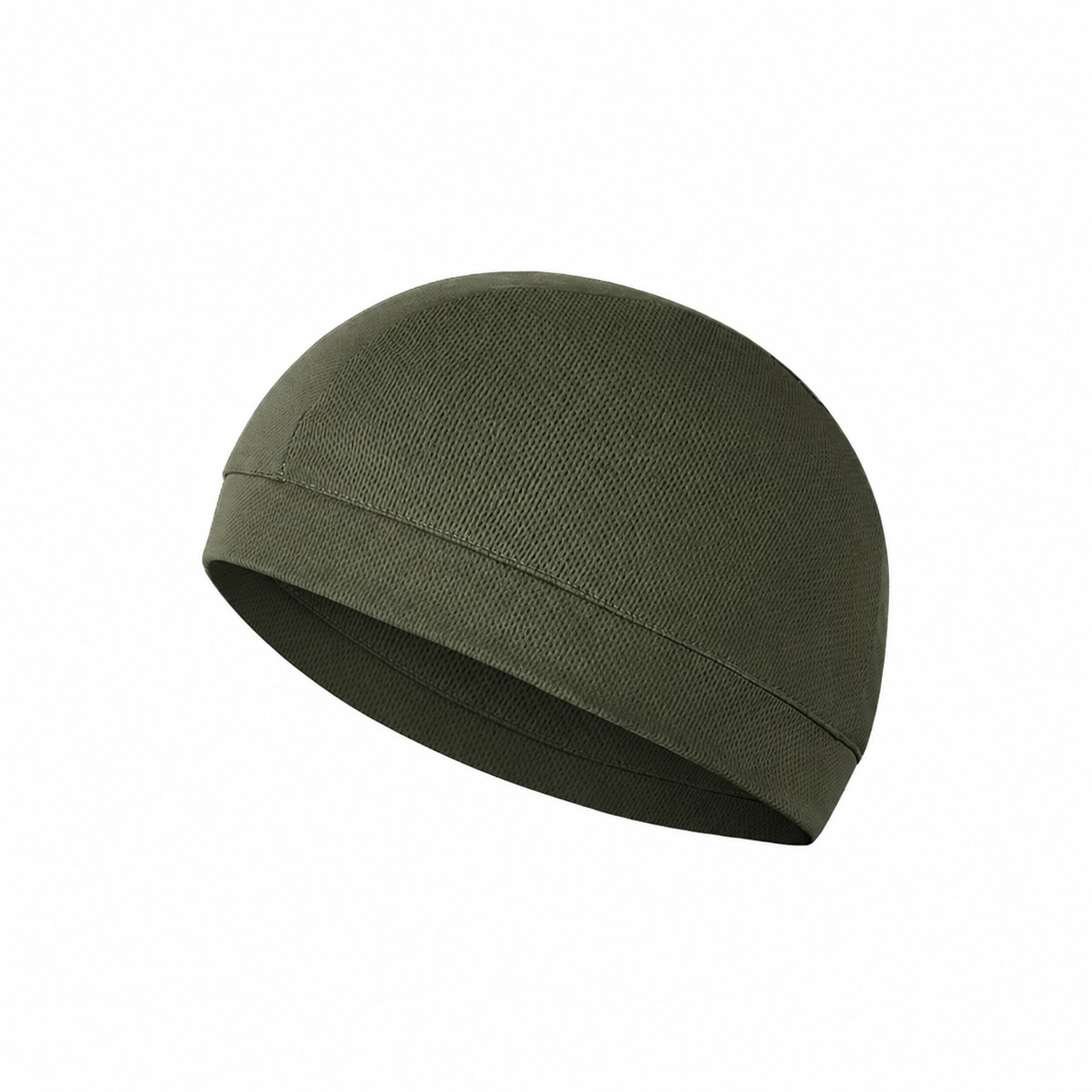 Fleece Lined Winter Skull Cap — Army Green