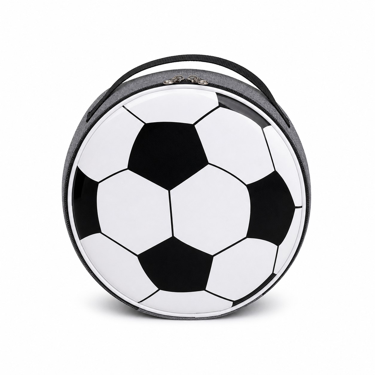 Soccer Ball Woven Polyester Cooler Bag — view 2