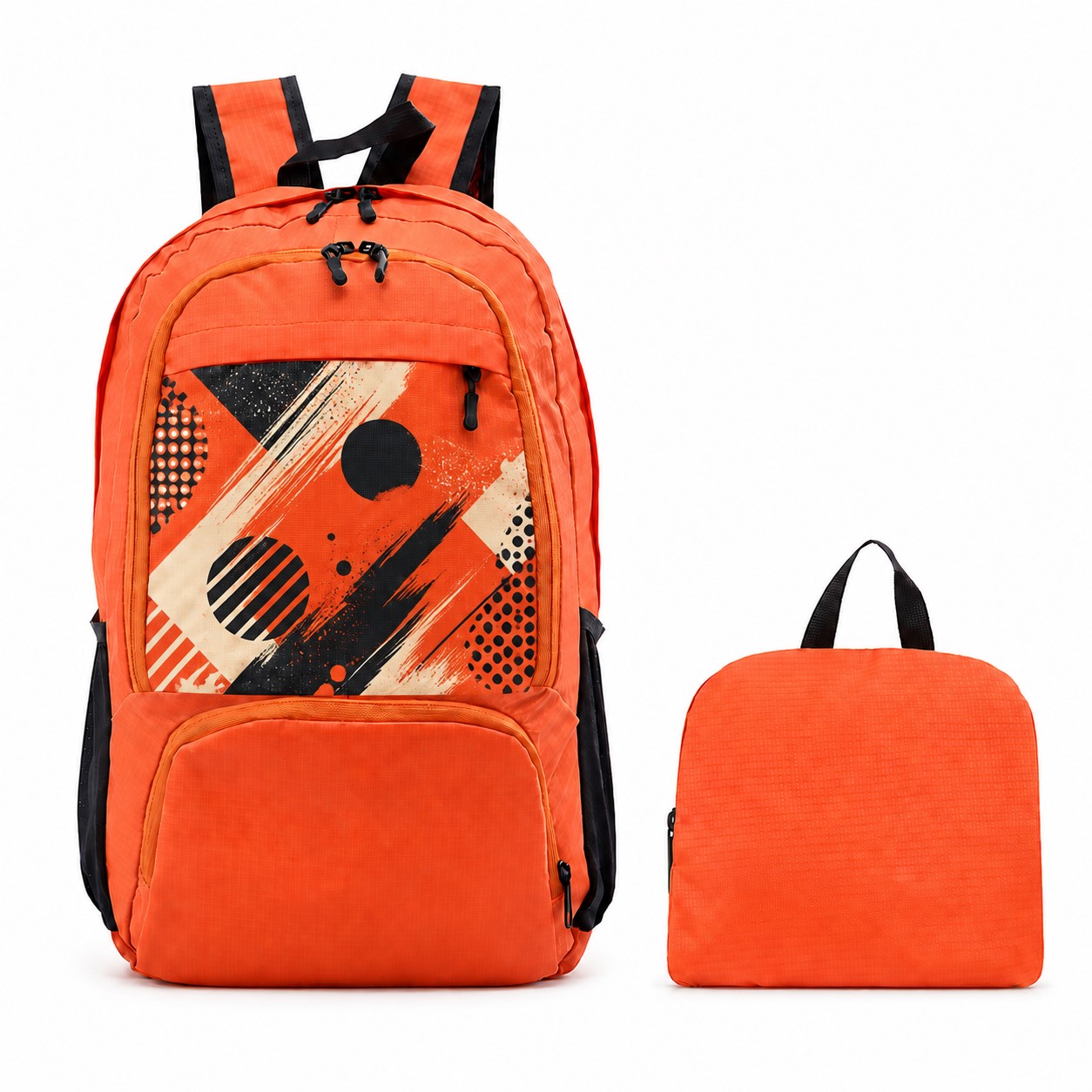 Foldable Mesh Fabric Travel Backpack