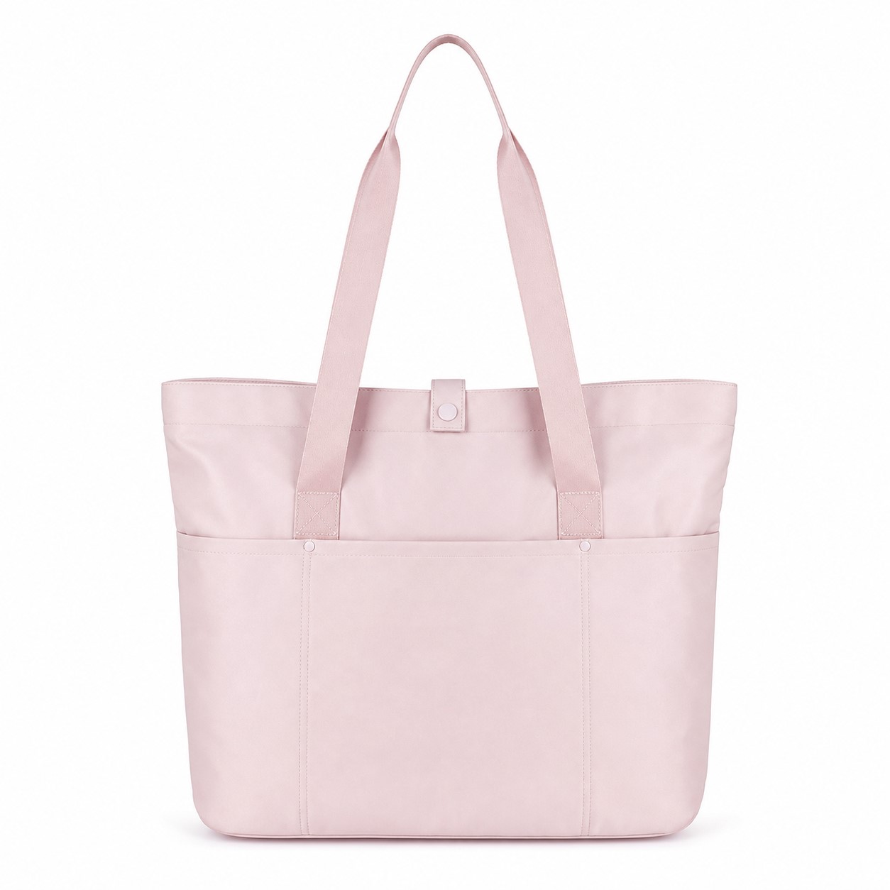 Women's Foldable Nylon Tote With Shoulder Strap — view 2