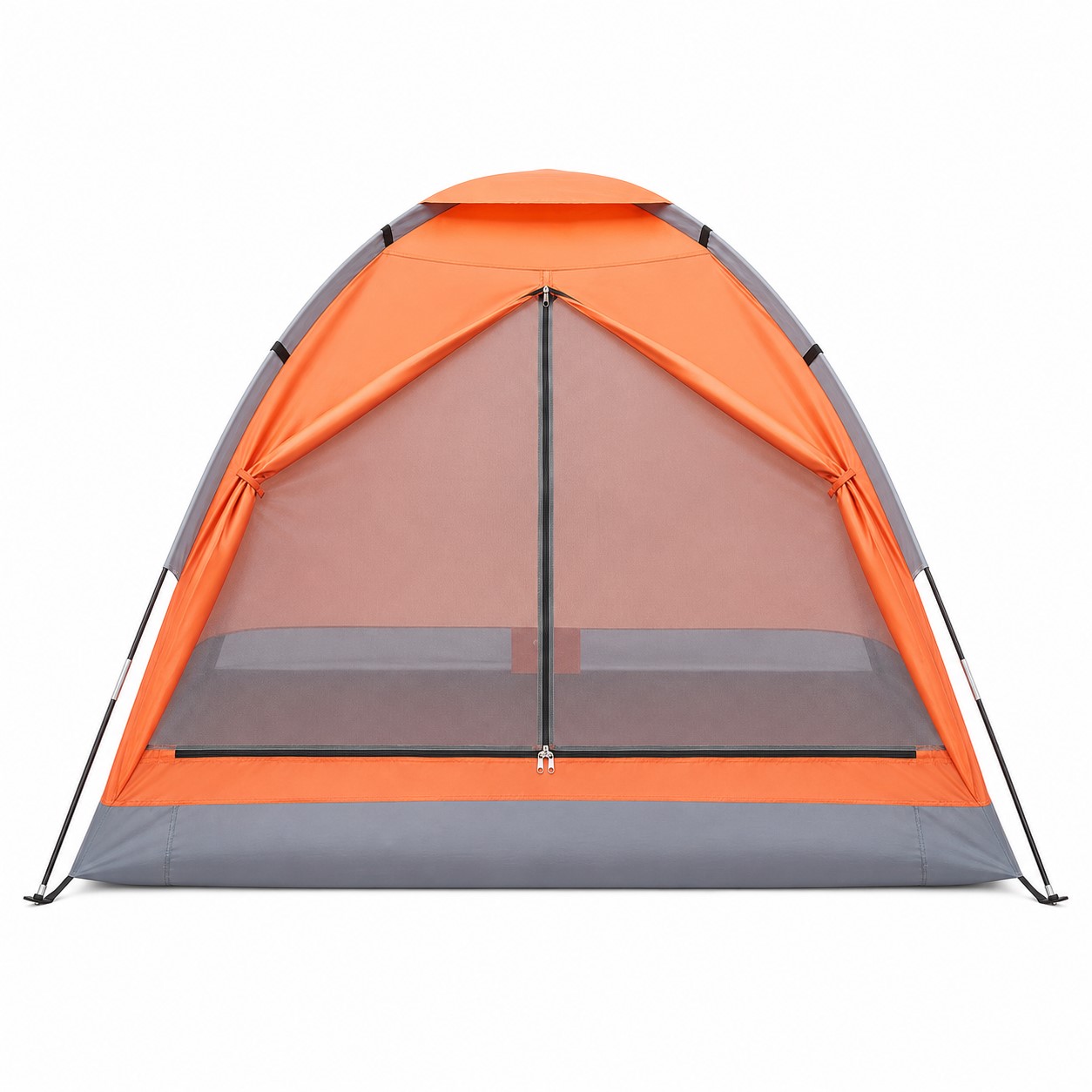 Fiberglass Dome Camping Tent With Screen Door — view 2