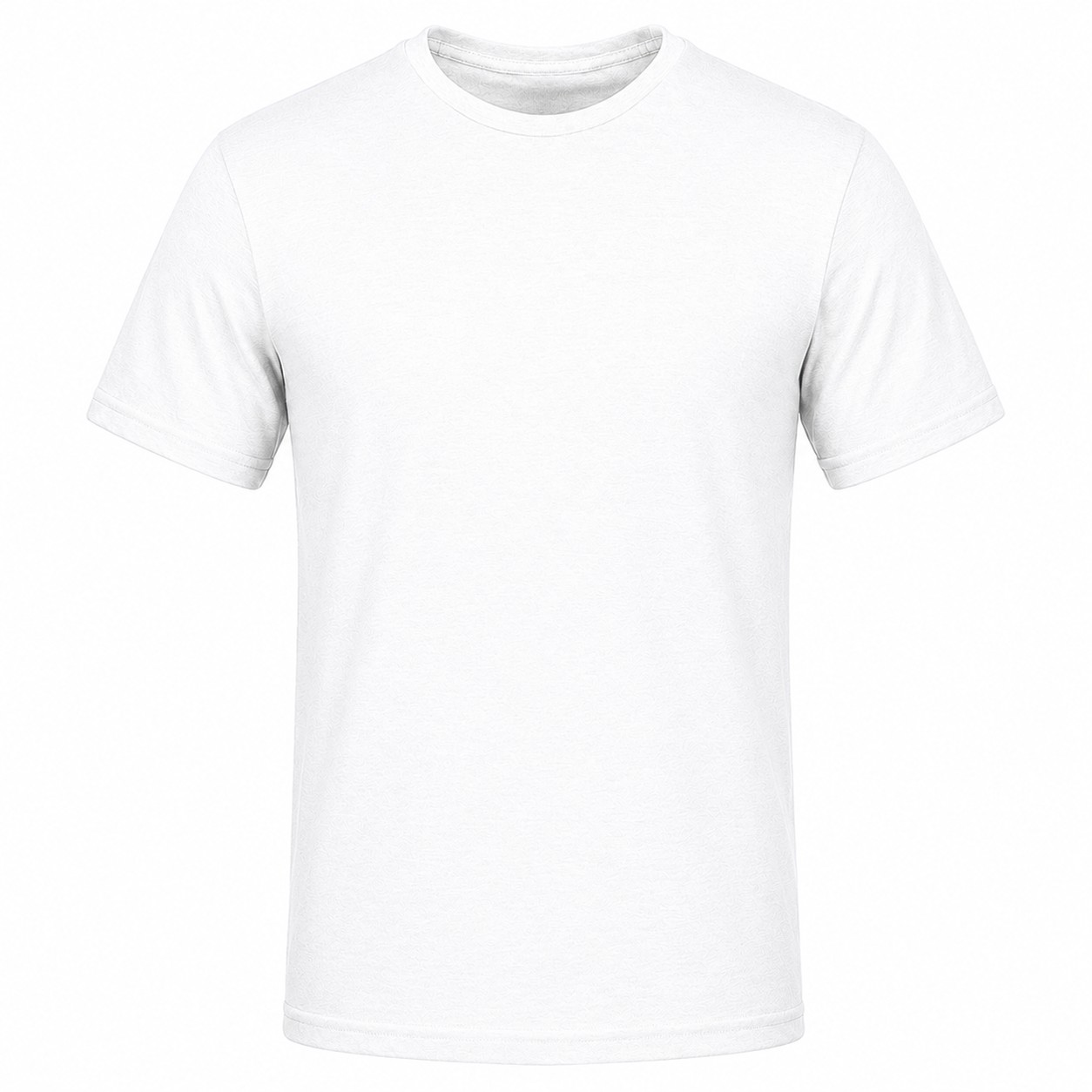 Contrast Quarter Zip Performance Pullover — White