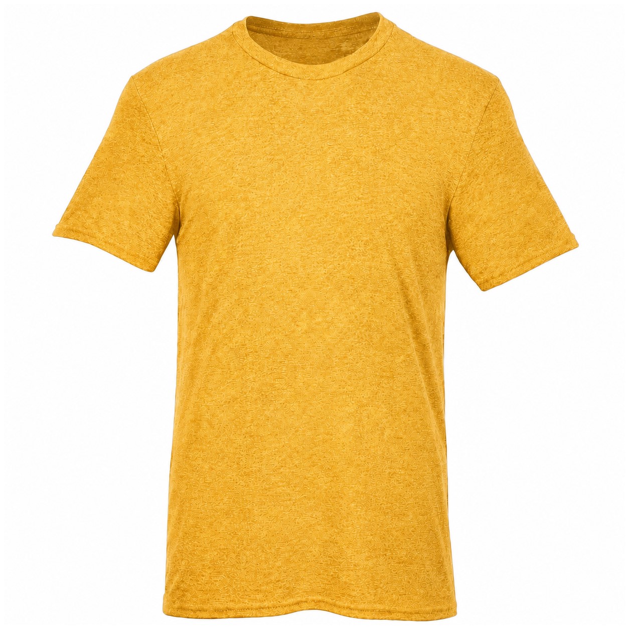 Cotton Jersey Crewneck T-Shirt — Gold