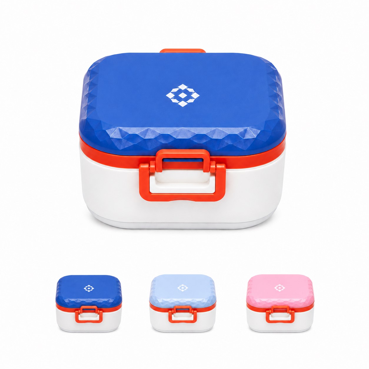 Plastic Compartment Lunch Box With Airtight Lid