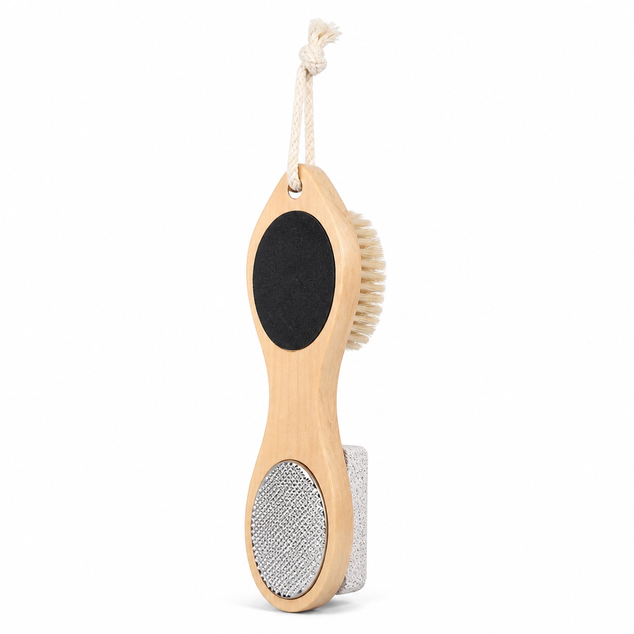 Four Surface Wood Foot Care Brush — view 2