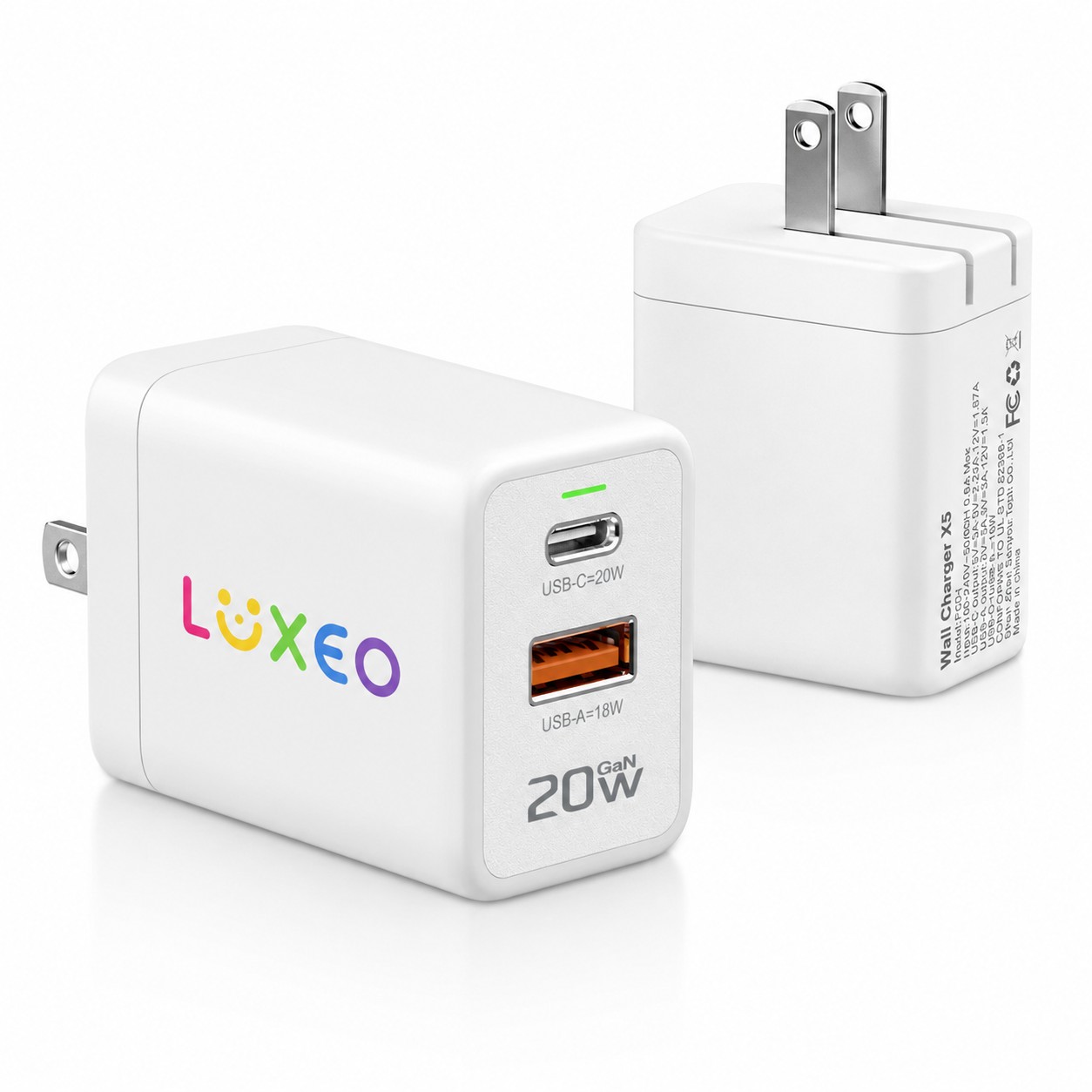 Compact Foldable Wall Charger