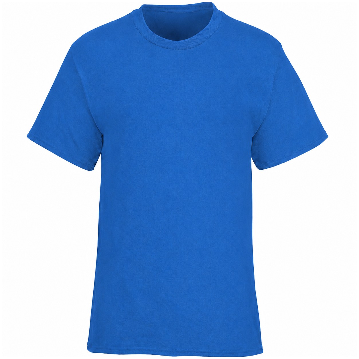 Recycled Cotton-Polyester Blend T-Shirt — Blue