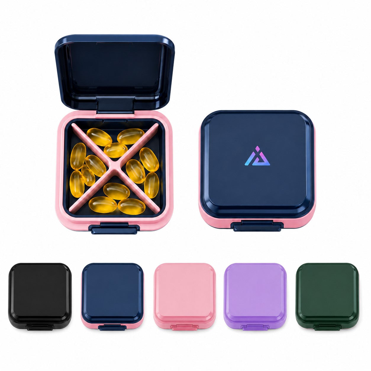 Mini Waterproof Plastic Pill Storage Box