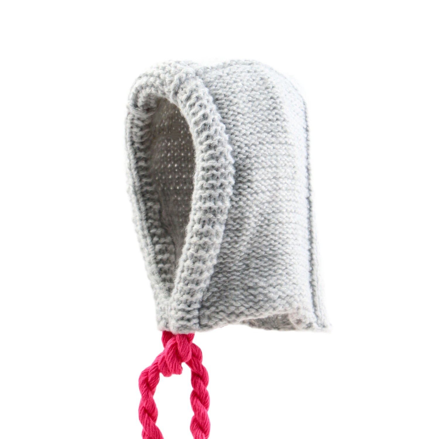 Cotton Blend Knit Balaclava Hood — view 2