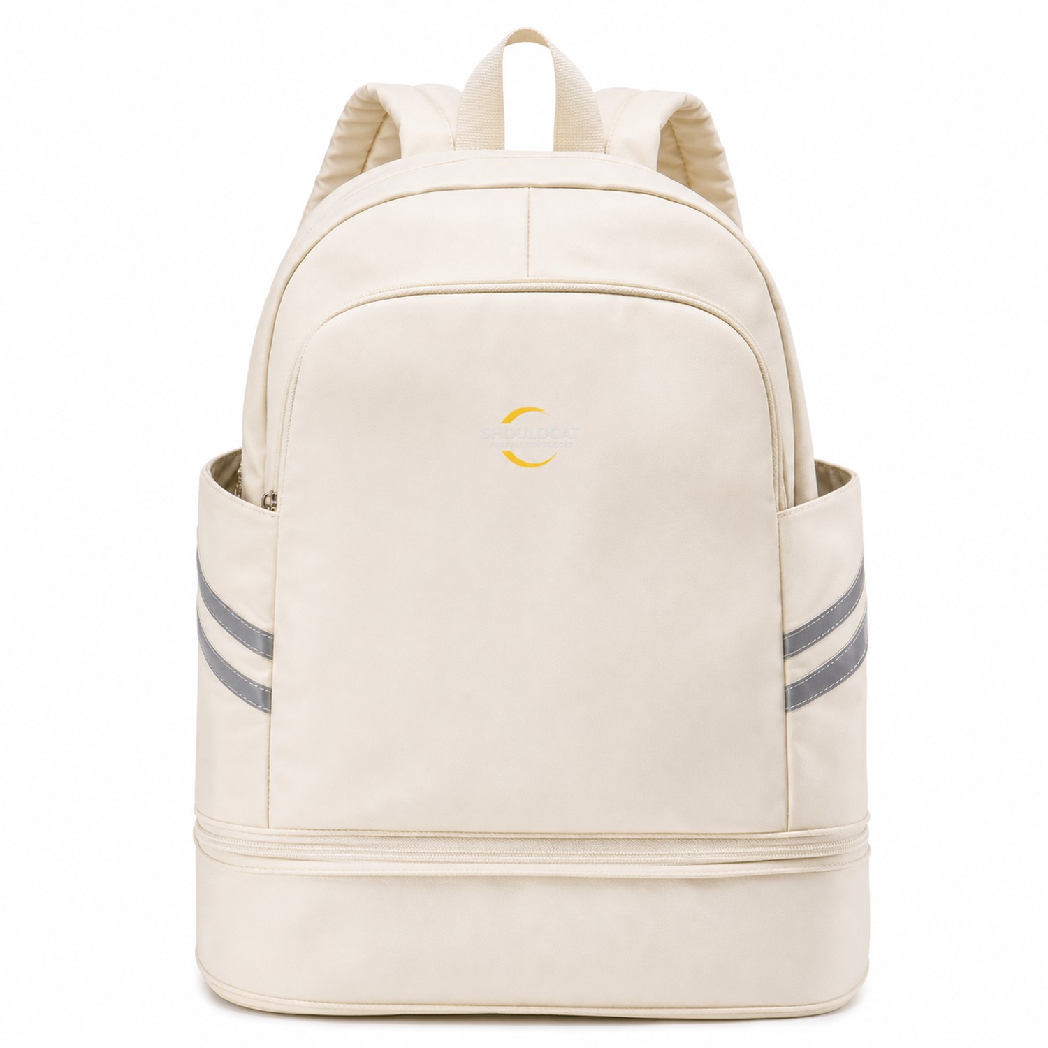 Nylon Gym Backpack With Shoe Compartment — view 2