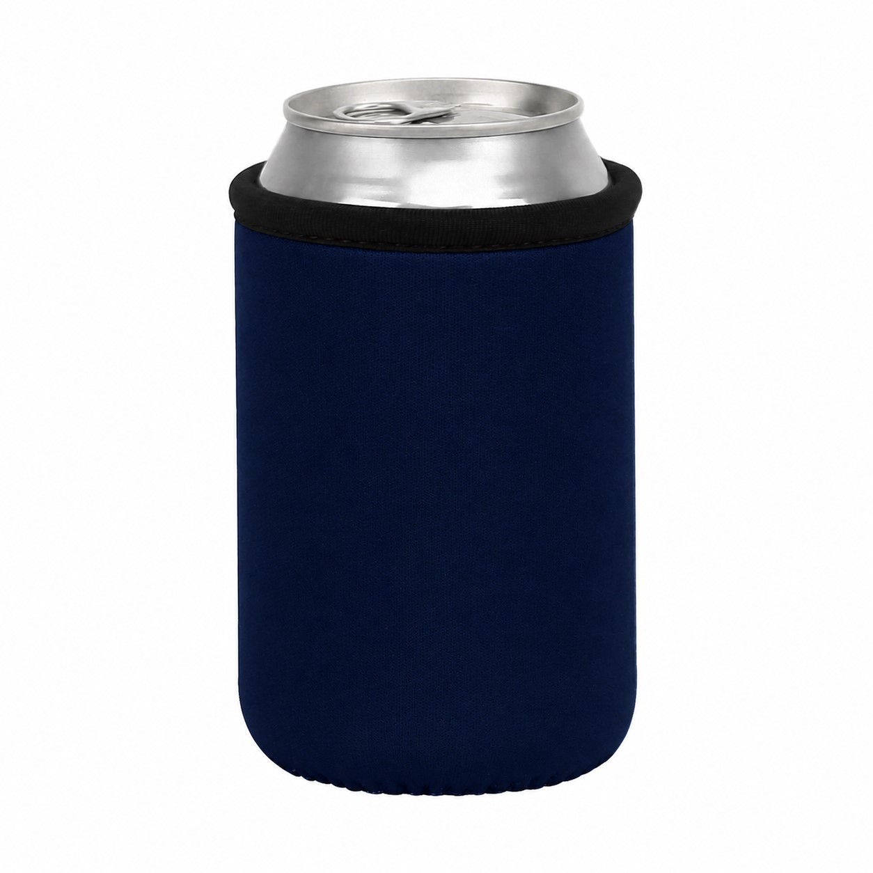 Neoprene Can Cooler Sleeve — Navy Blue