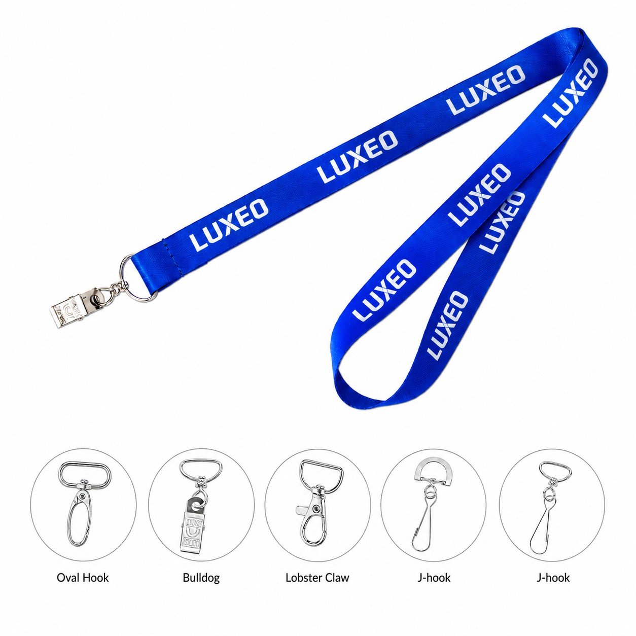 One-Inch Wide Polyester Lanyard