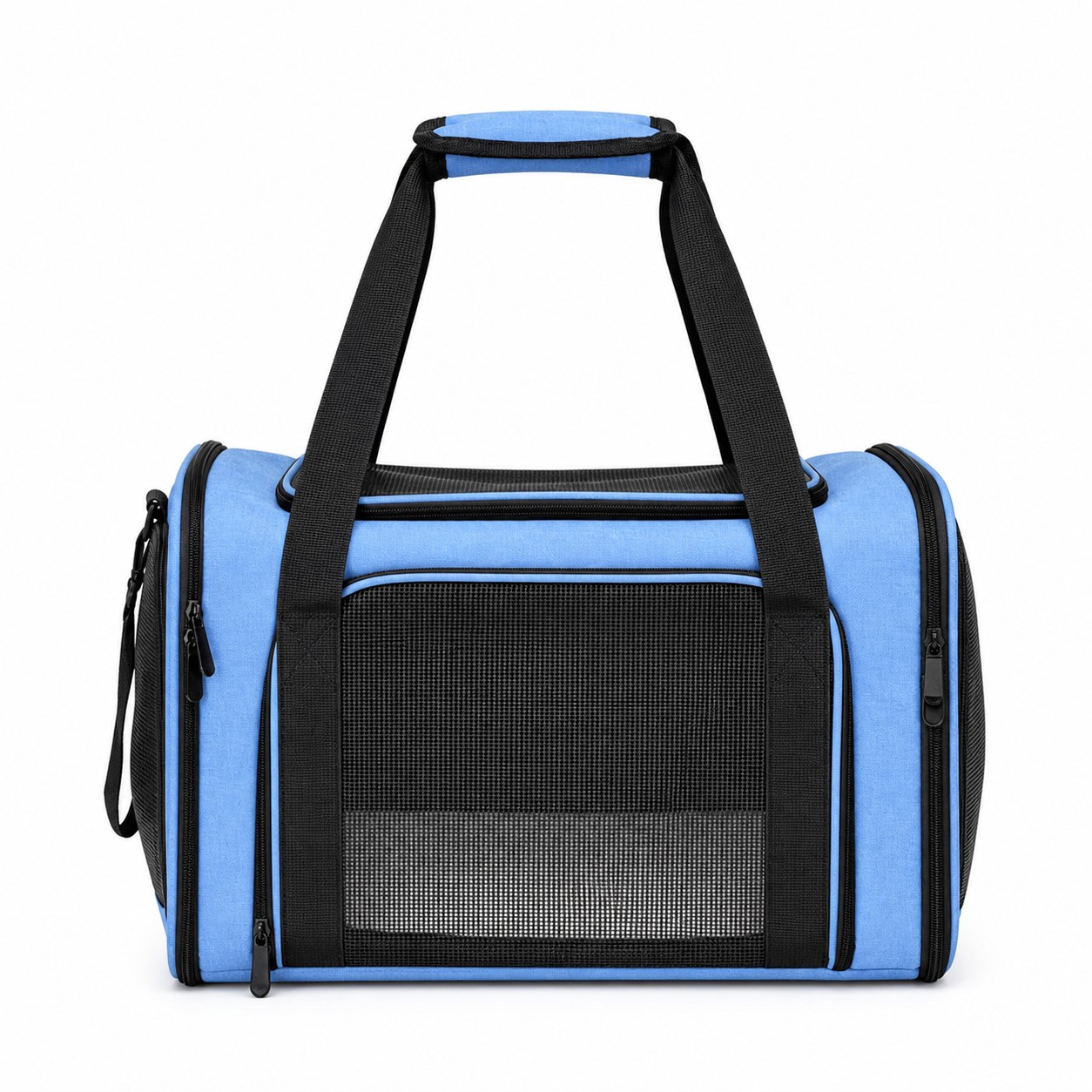 Pet Carrier With Four Sided Mesh Panels — view 2