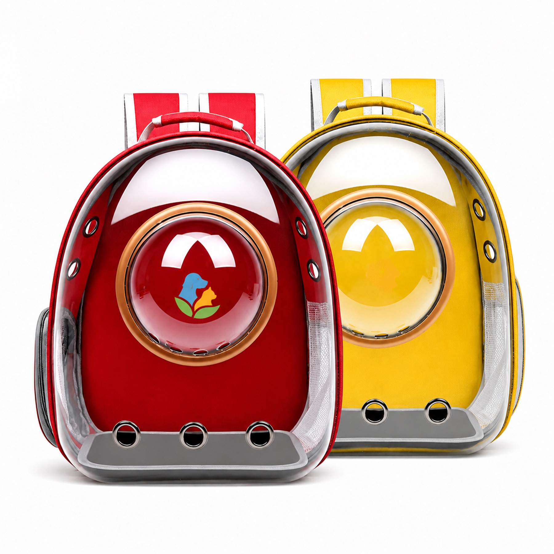 Bubble Window Polyester Pet Carrier Backpack — view 1